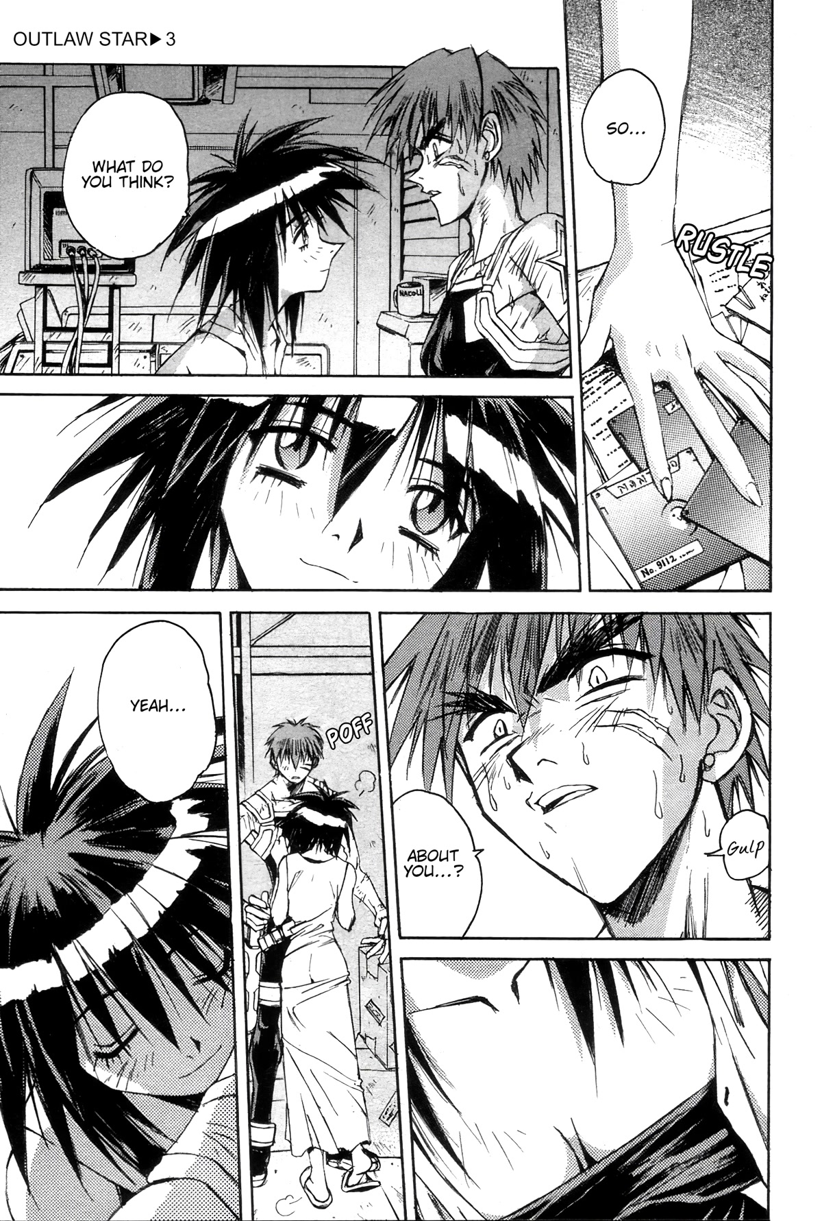 Outlaw Star Chapter 15 page 3 - Chapter 15: Like Someone in Love