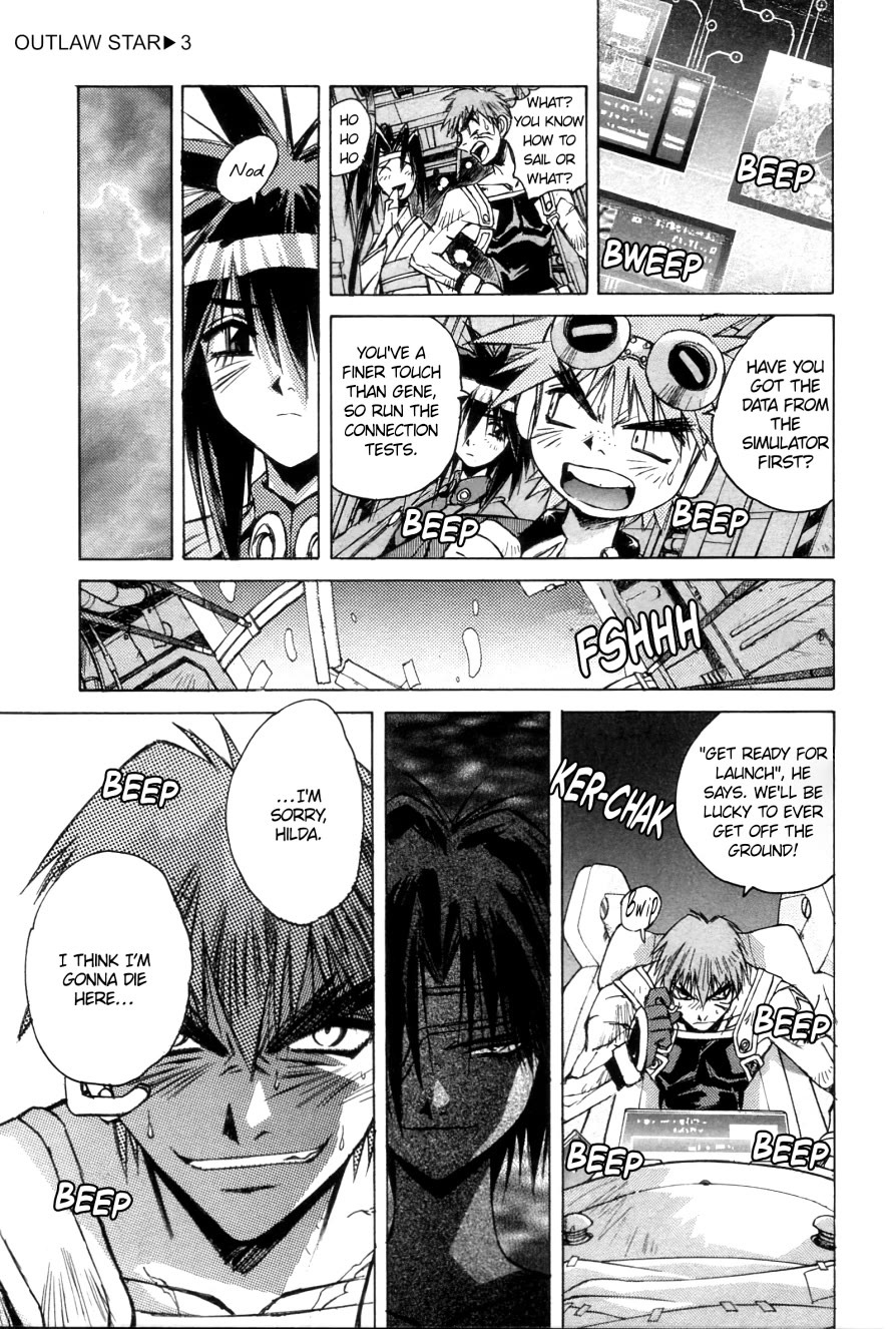 Outlaw Star Chapter 16 page 13 - Chapter 16: Spiritual