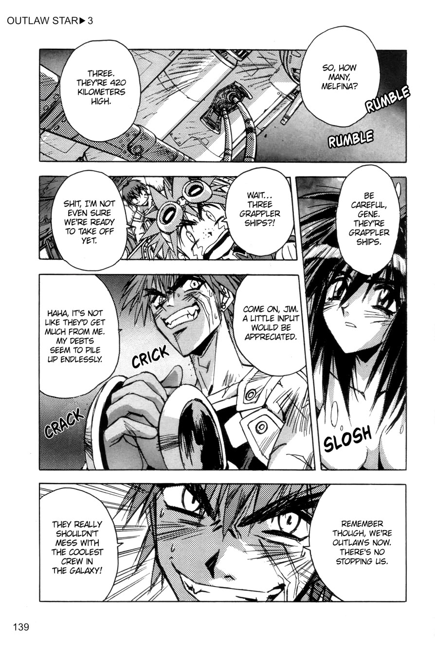 Outlaw Star Chapter 16 page 21 - Chapter 16: Spiritual