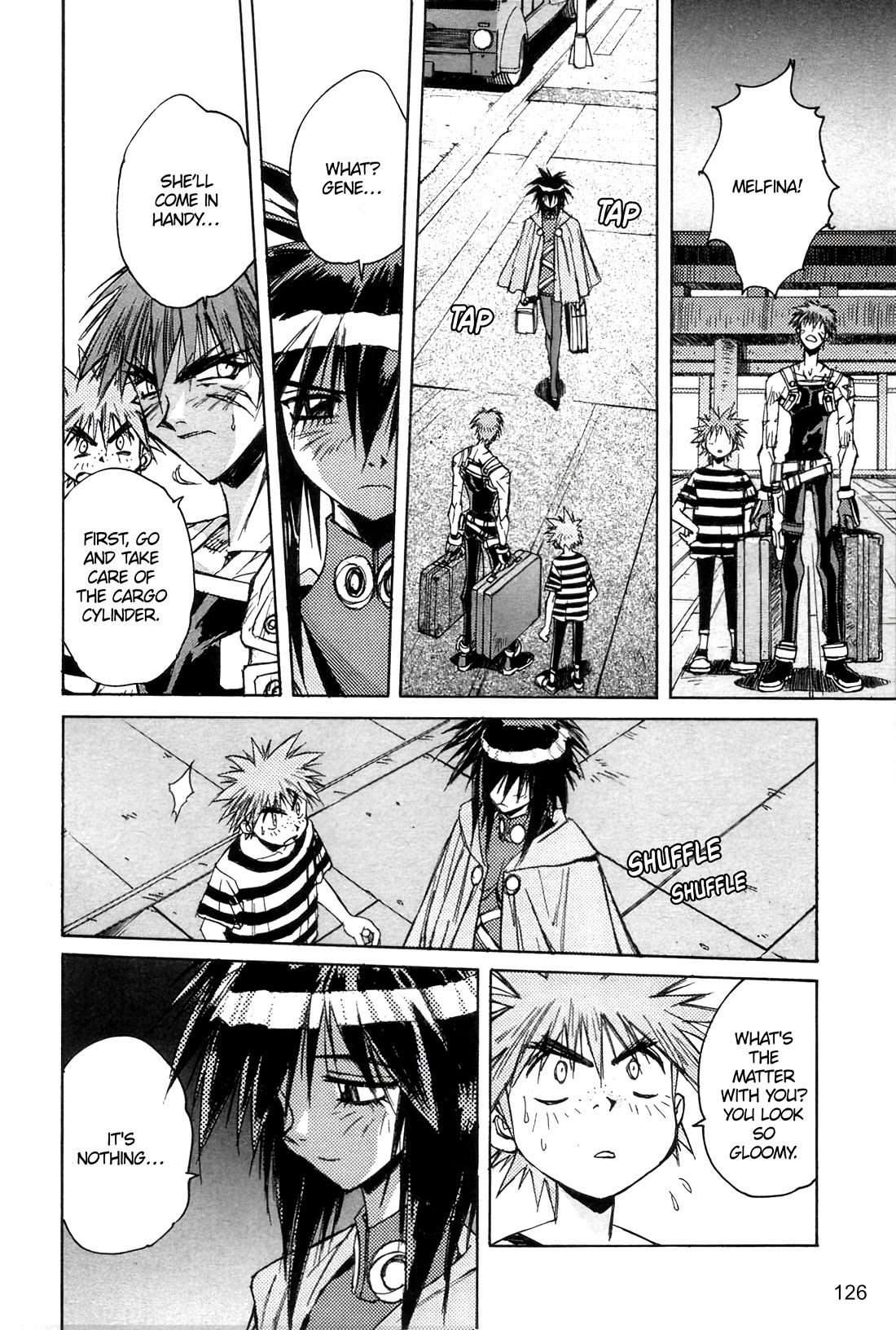 Outlaw Star Chapter 16 page 8 - Chapter 16: Spiritual