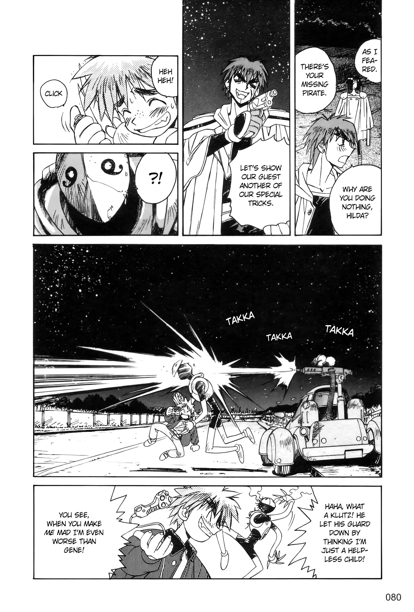 Outlaw Star Chapter 2 page 16 - Chapter 2: Night of Sentinel