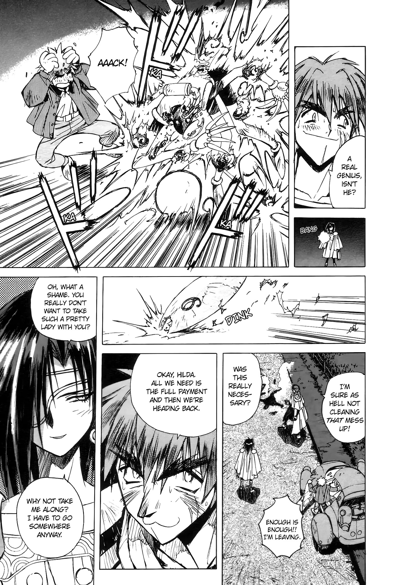 Outlaw Star Chapter 2 page 17 - Chapter 2: Night of Sentinel
