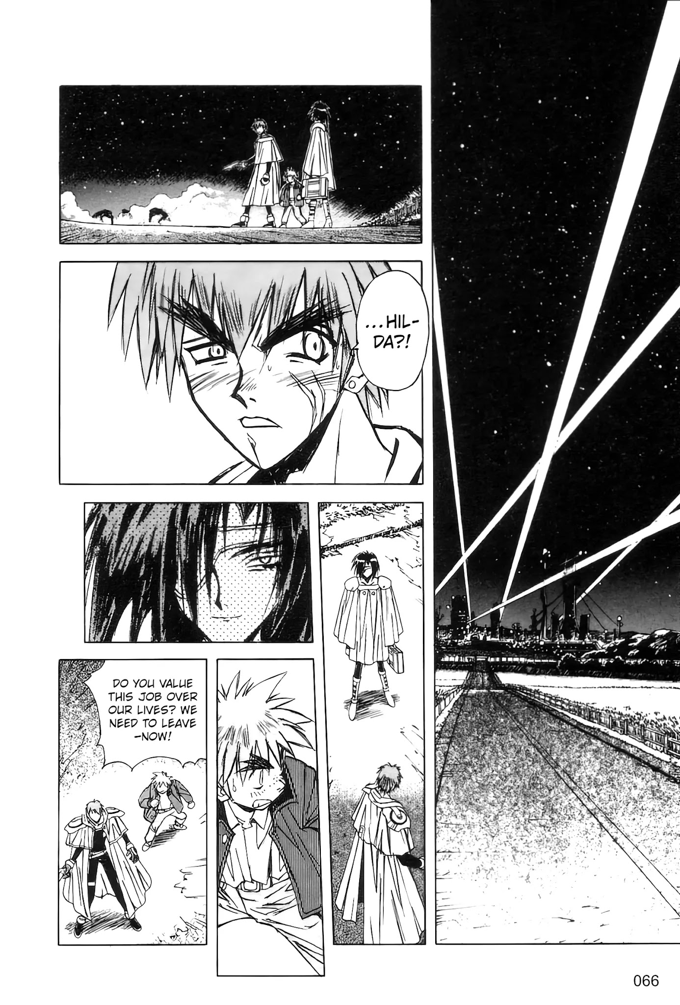 Outlaw Star Chapter 2 page 2 - Chapter 2: Night of Sentinel
