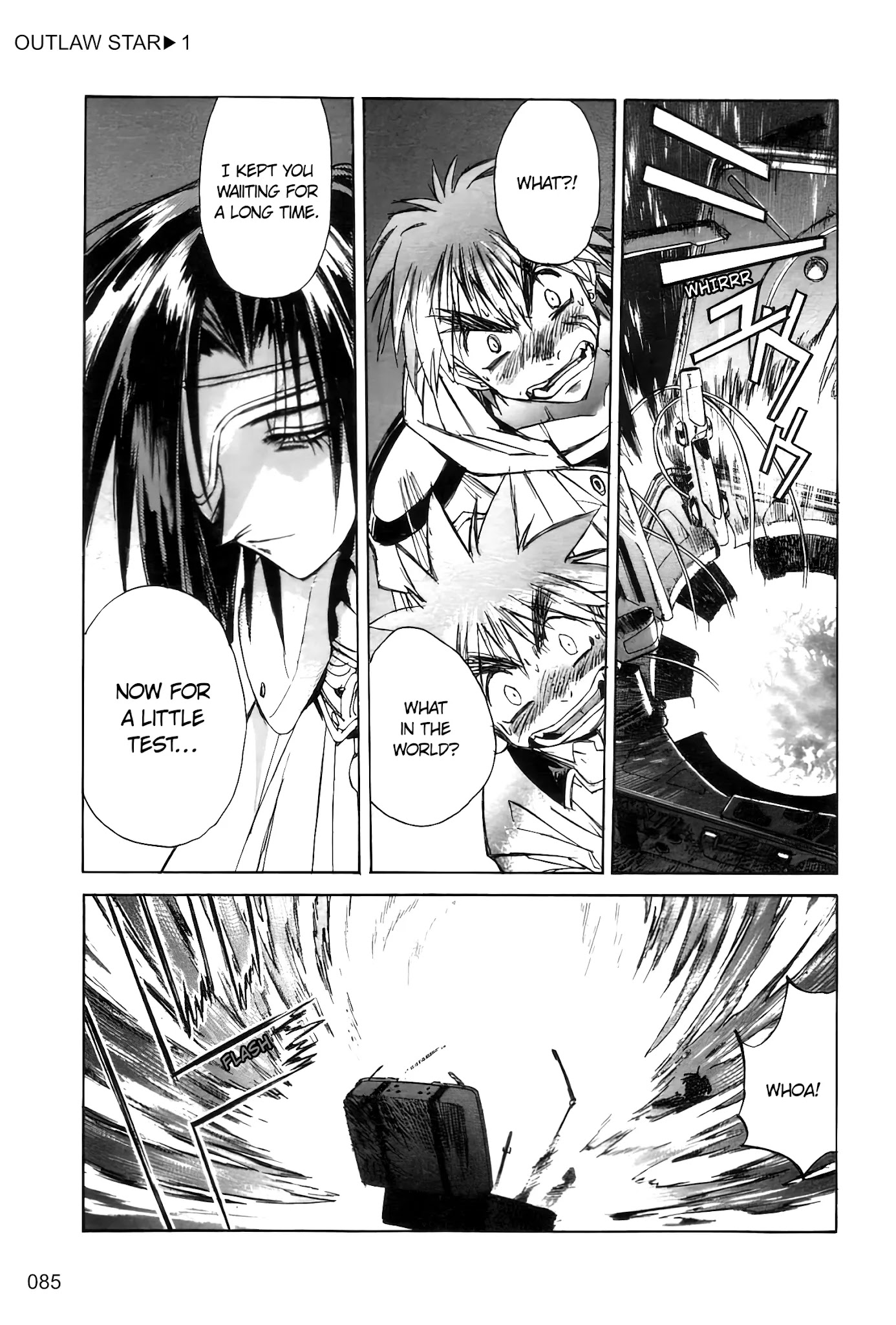 Outlaw Star Chapter 2 page 21 - Chapter 2: Night of Sentinel