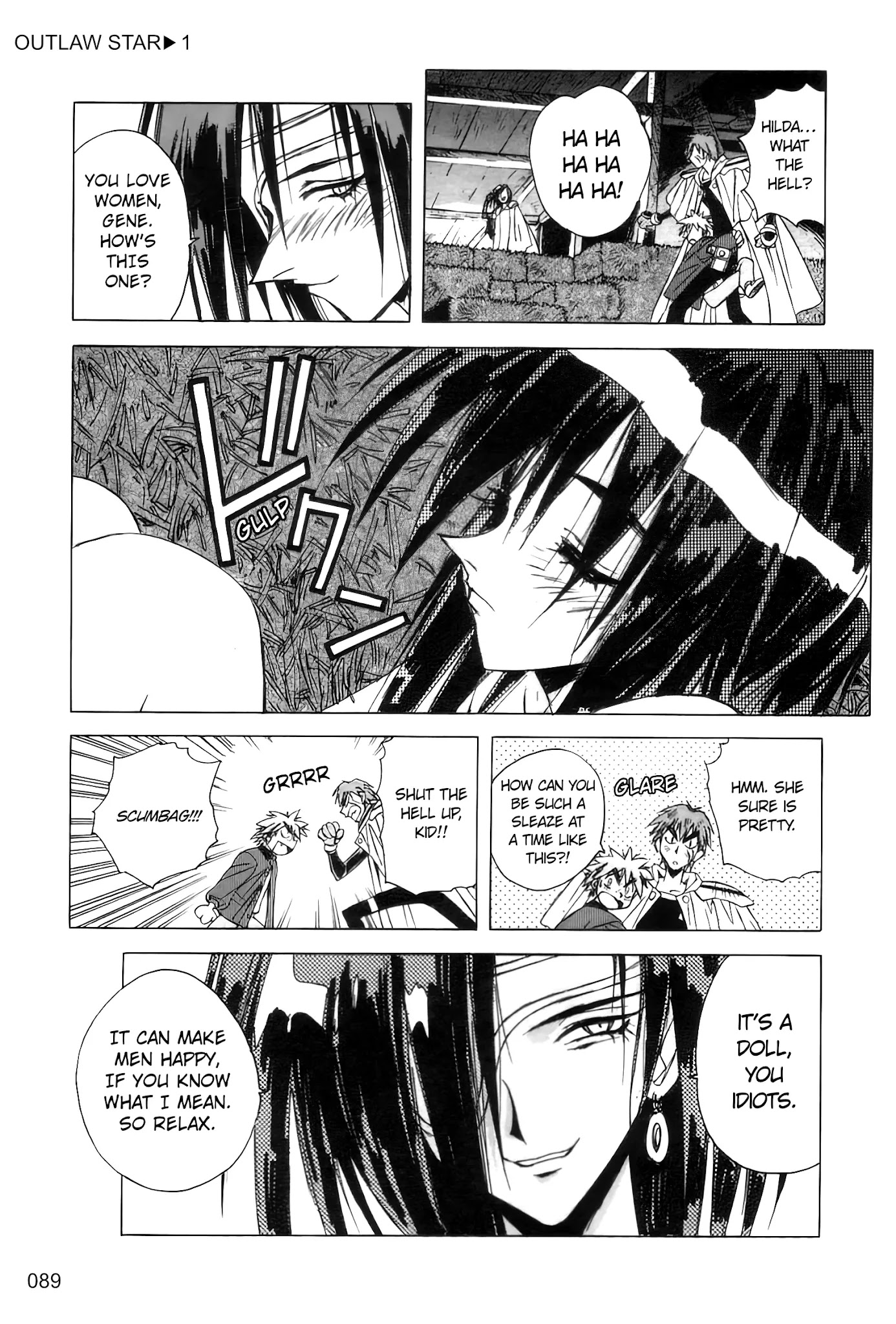 Outlaw Star Chapter 2 page 25 - Chapter 2: Night of Sentinel