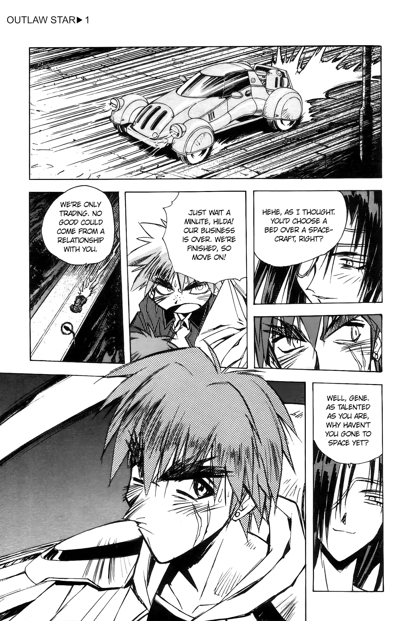 Outlaw Star Chapter 2 page 31 - Chapter 2: Night of Sentinel