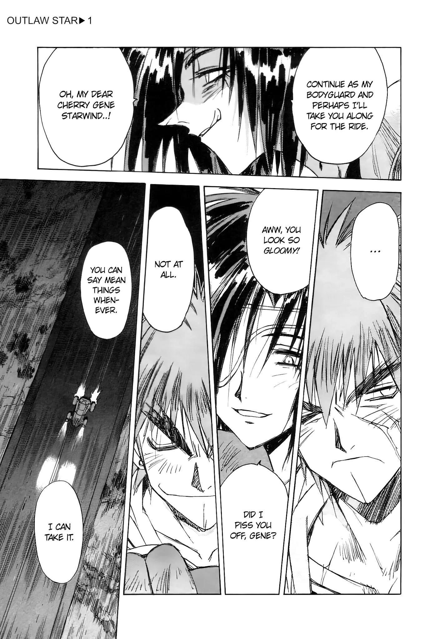 Outlaw Star Chapter 2 page 33 - Chapter 2: Night of Sentinel