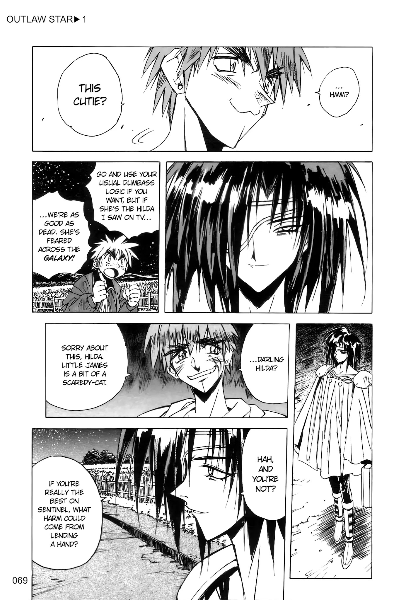 Outlaw Star Chapter 2 page 5 - Chapter 2: Night of Sentinel