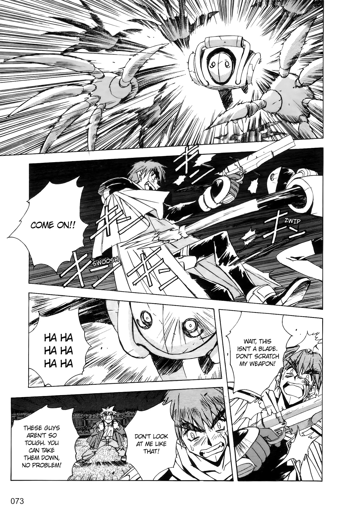 Outlaw Star Chapter 2 page 9 - Chapter 2: Night of Sentinel