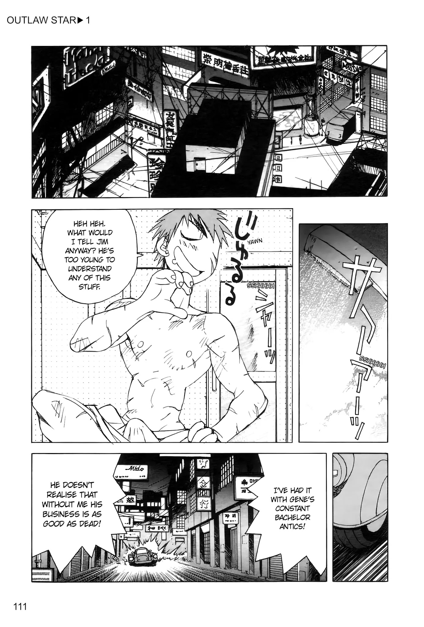 Outlaw Star Chapter 3 page 11 - Chapter 3: Kaizoku