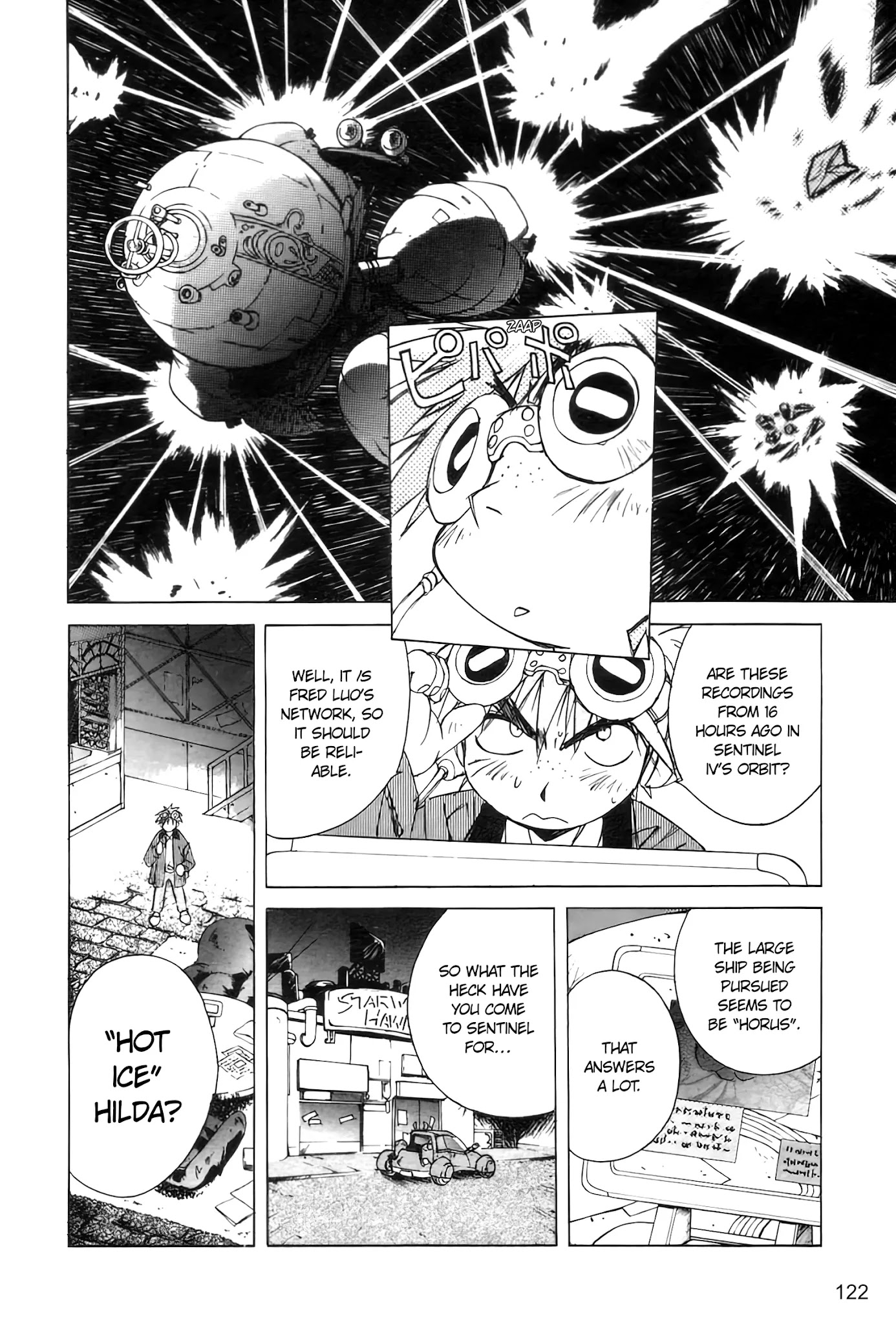 Outlaw Star Chapter 3 page 22 - Chapter 3: Kaizoku