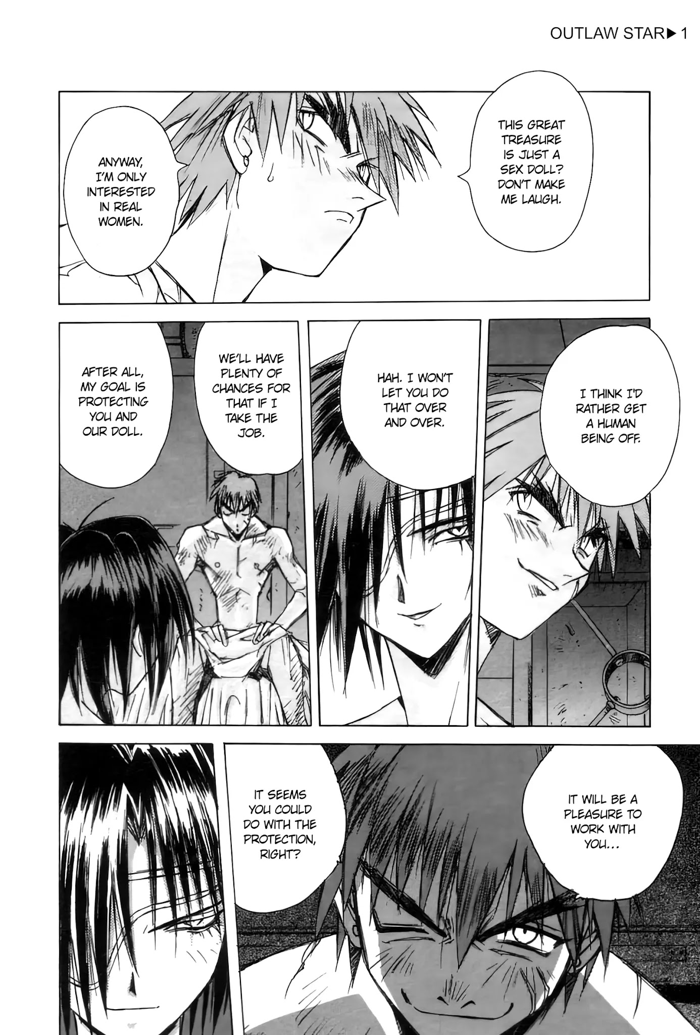 Outlaw Star Chapter 3 page 34 - Chapter 3: Kaizoku