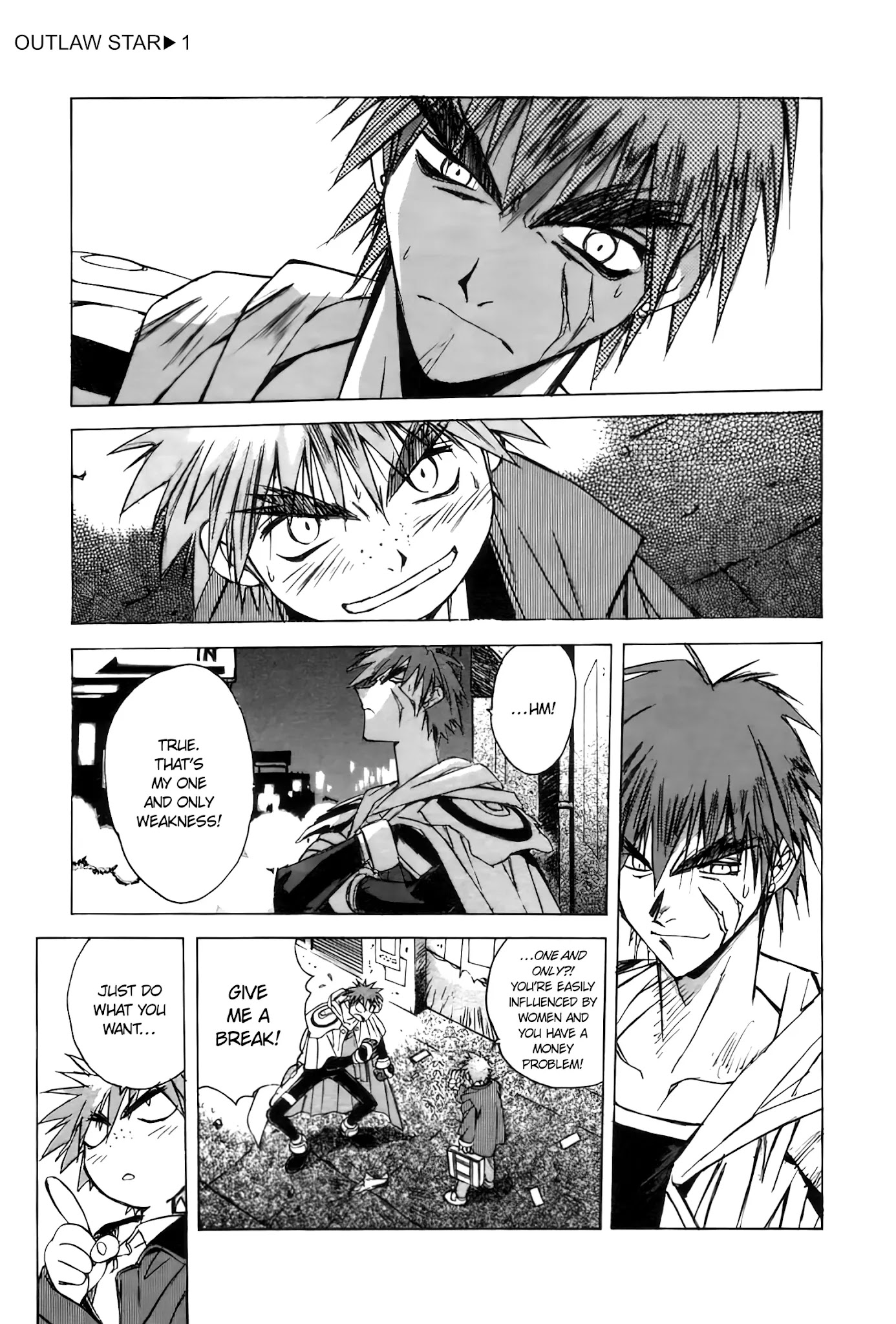 Outlaw Star Chapter 3 page 9 - Chapter 3: Kaizoku