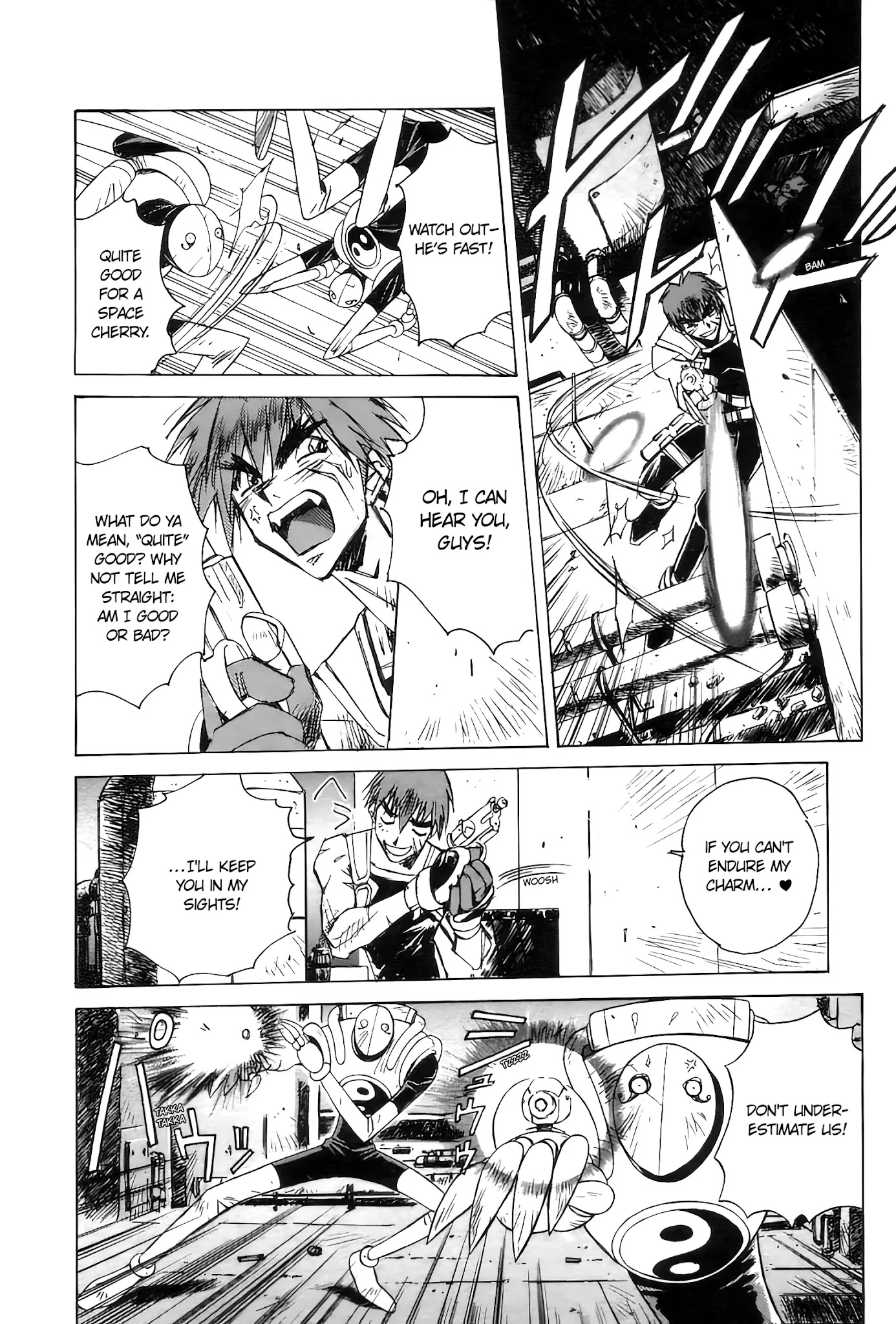 Outlaw Star Chapter 4 page 4 - Chapter 4: Caster