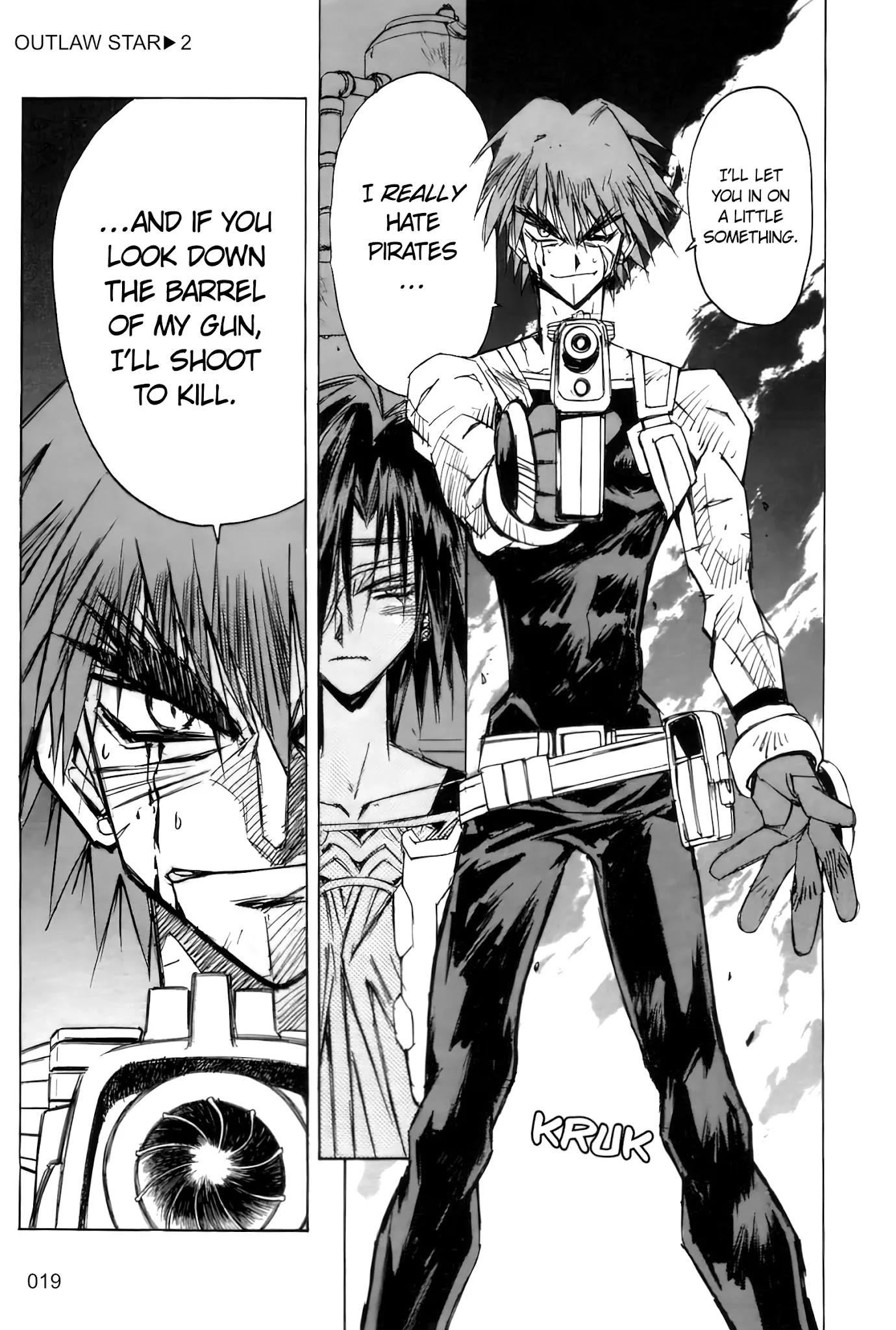 Outlaw Star Chapter 5 page 15 - Chapter 5: Treasure of Pirate