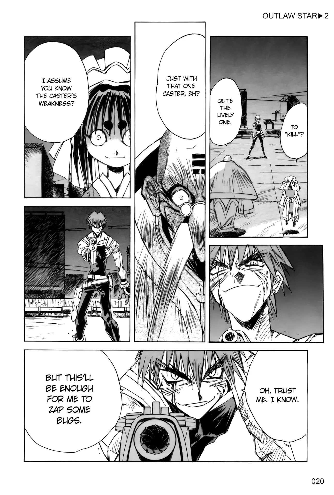 Outlaw Star Chapter 5 page 16 - Chapter 5: Treasure of Pirate