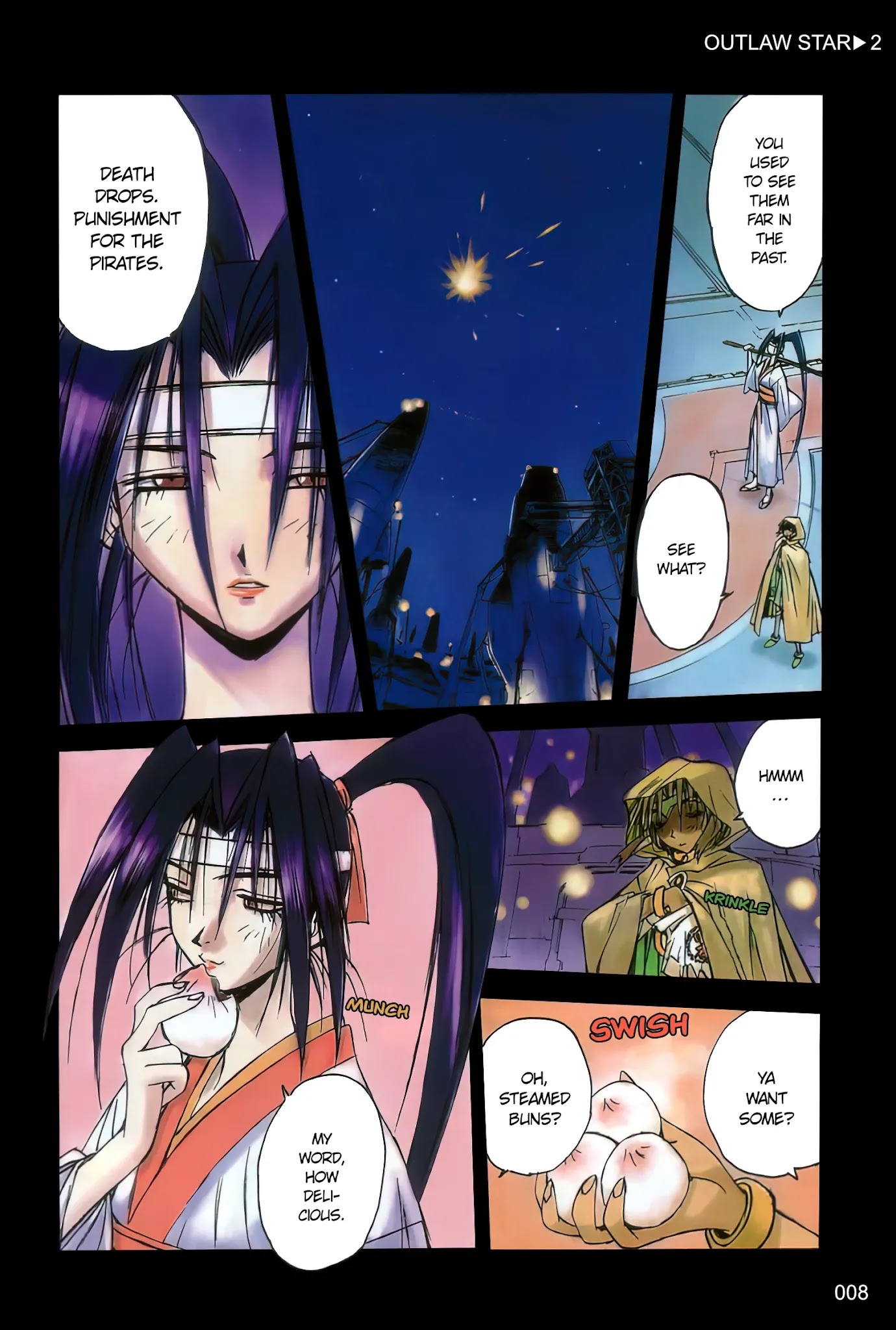 Outlaw Star Chapter 5 page 4 - Chapter 5: Treasure of Pirate