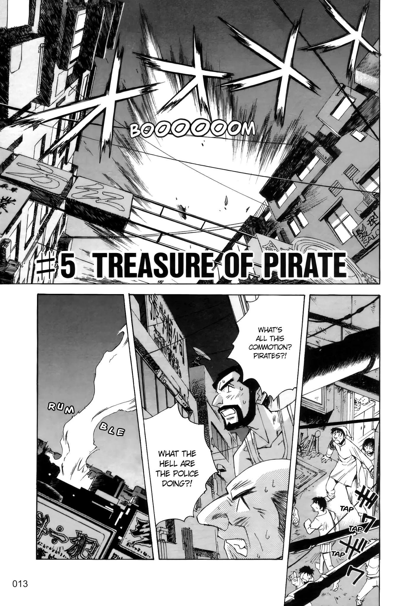 Outlaw Star Chapter 5 page 9 - Chapter 5: Treasure of Pirate