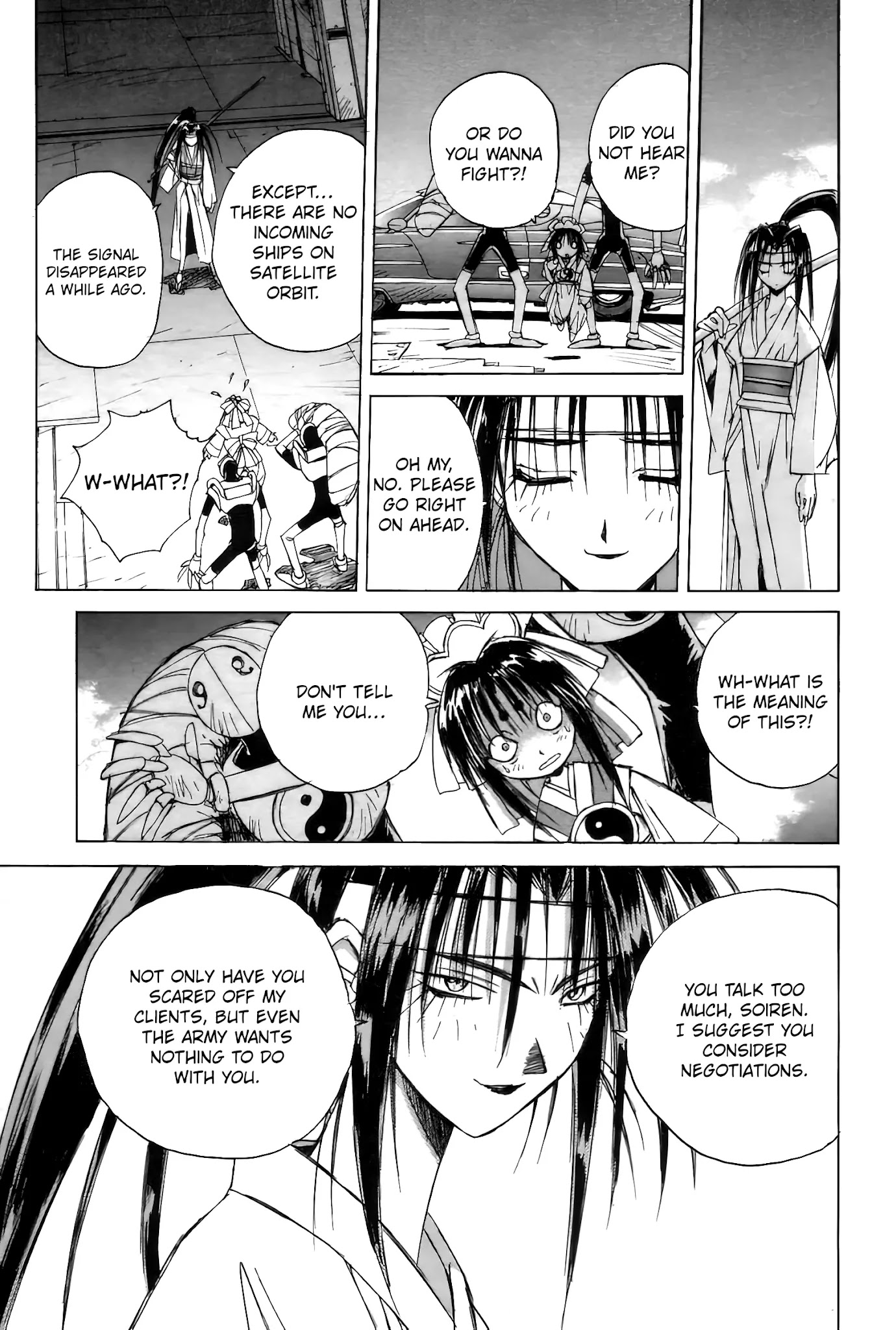 Outlaw Star Chapter 6 page 11 - Chapter 6: Grappler Ship