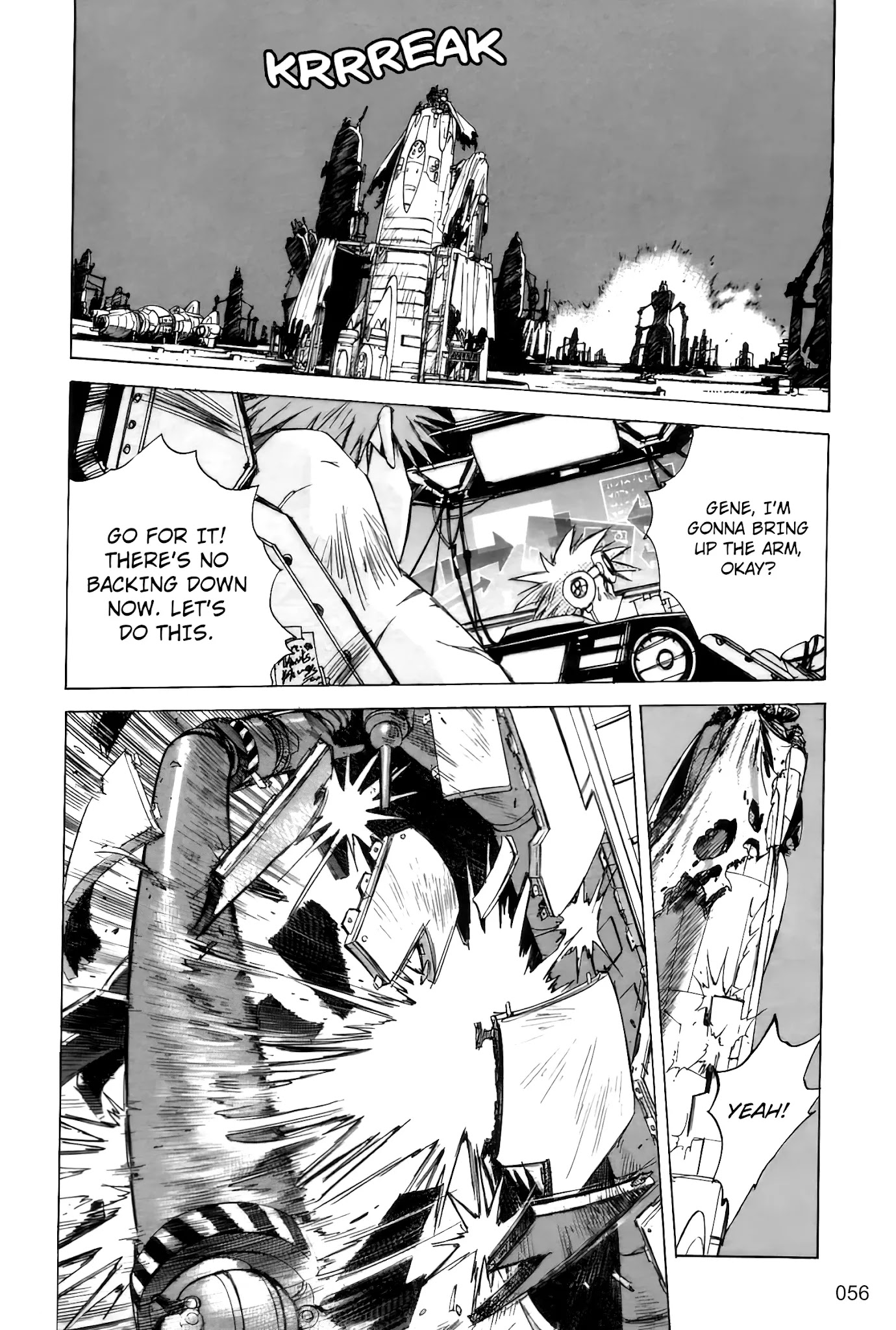 Outlaw Star Chapter 6 page 21 - Chapter 6: Grappler Ship