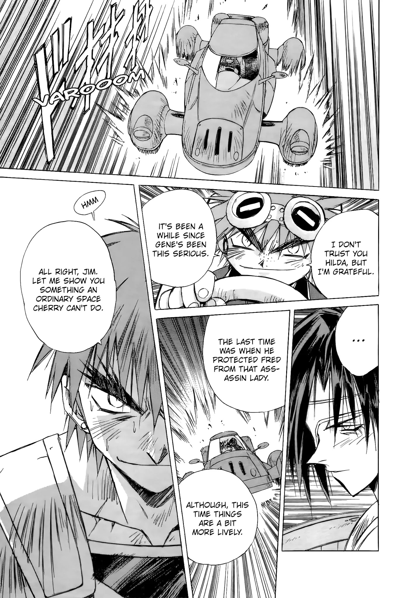 Outlaw Star Chapter 6 page 9 - Chapter 6: Grappler Ship