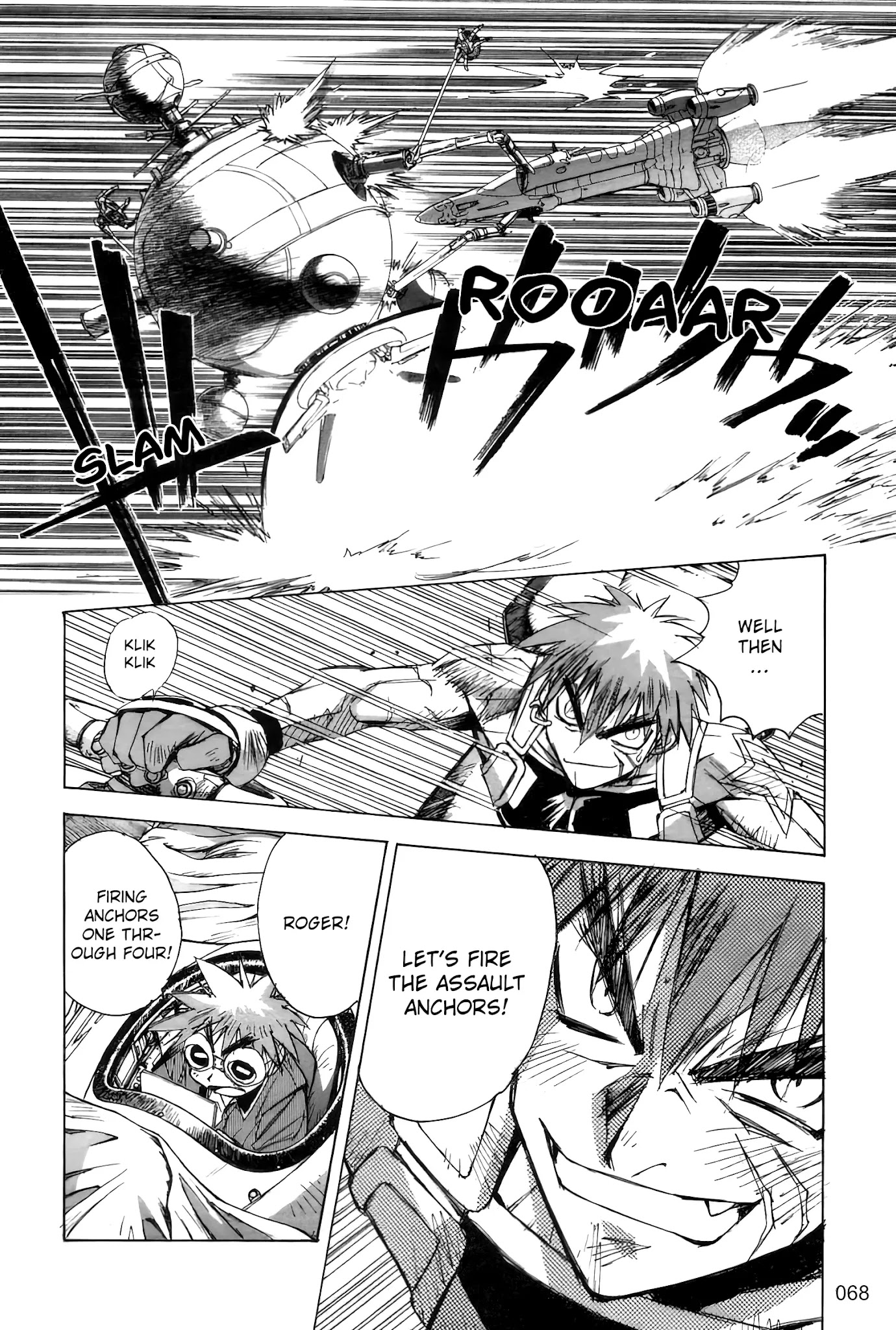 Outlaw Star Chapter 7 page 10 - Chapter 7: Zero-Range Attack
