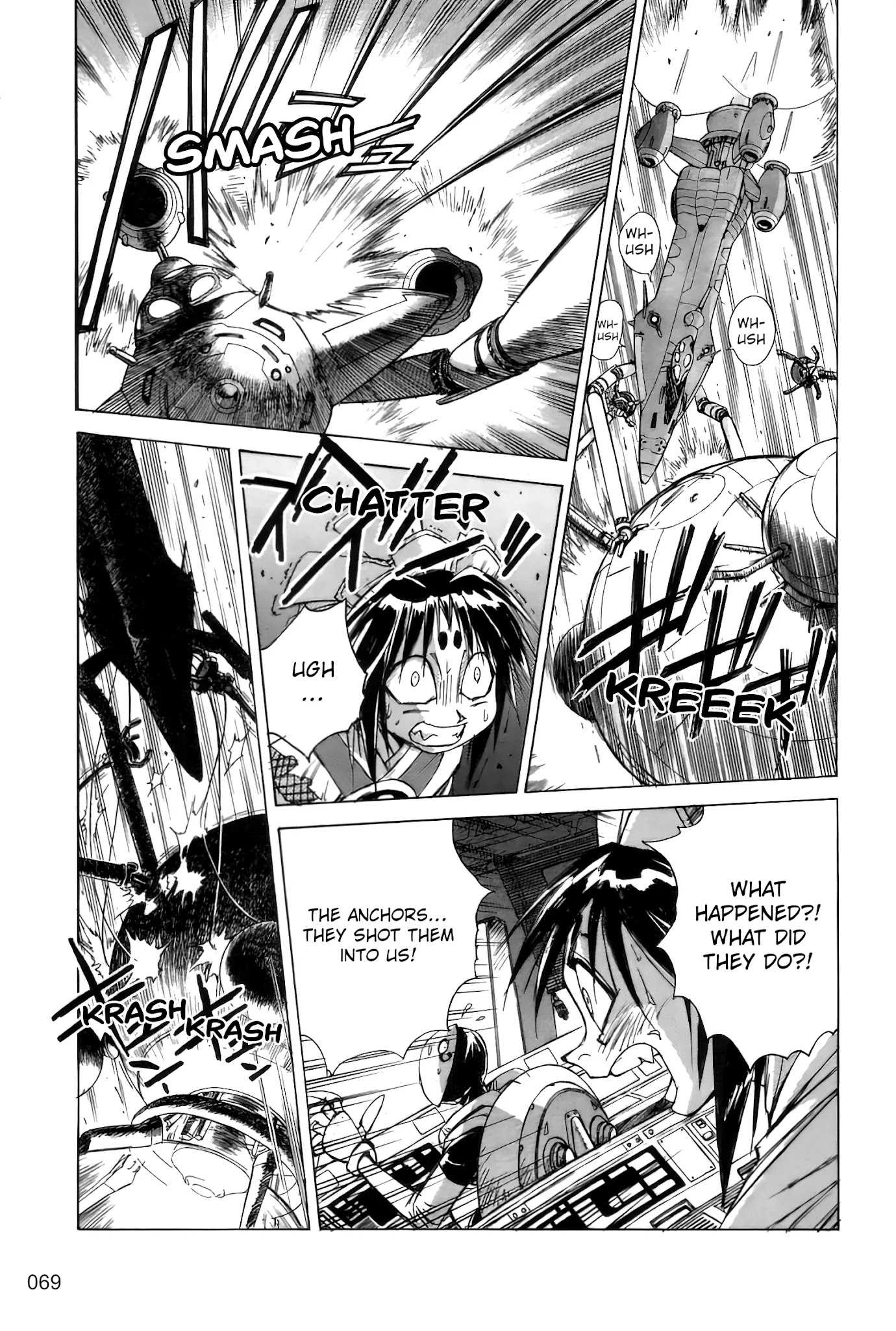 Outlaw Star Chapter 7 page 11 - Chapter 7: Zero-Range Attack