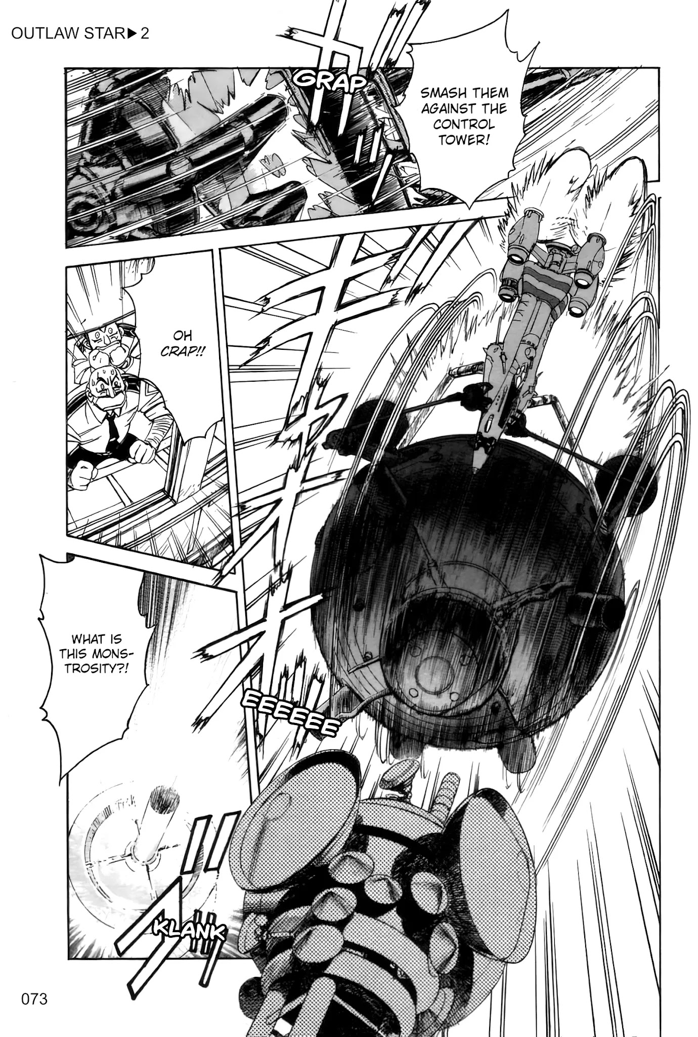Outlaw Star Chapter 7 page 15 - Chapter 7: Zero-Range Attack