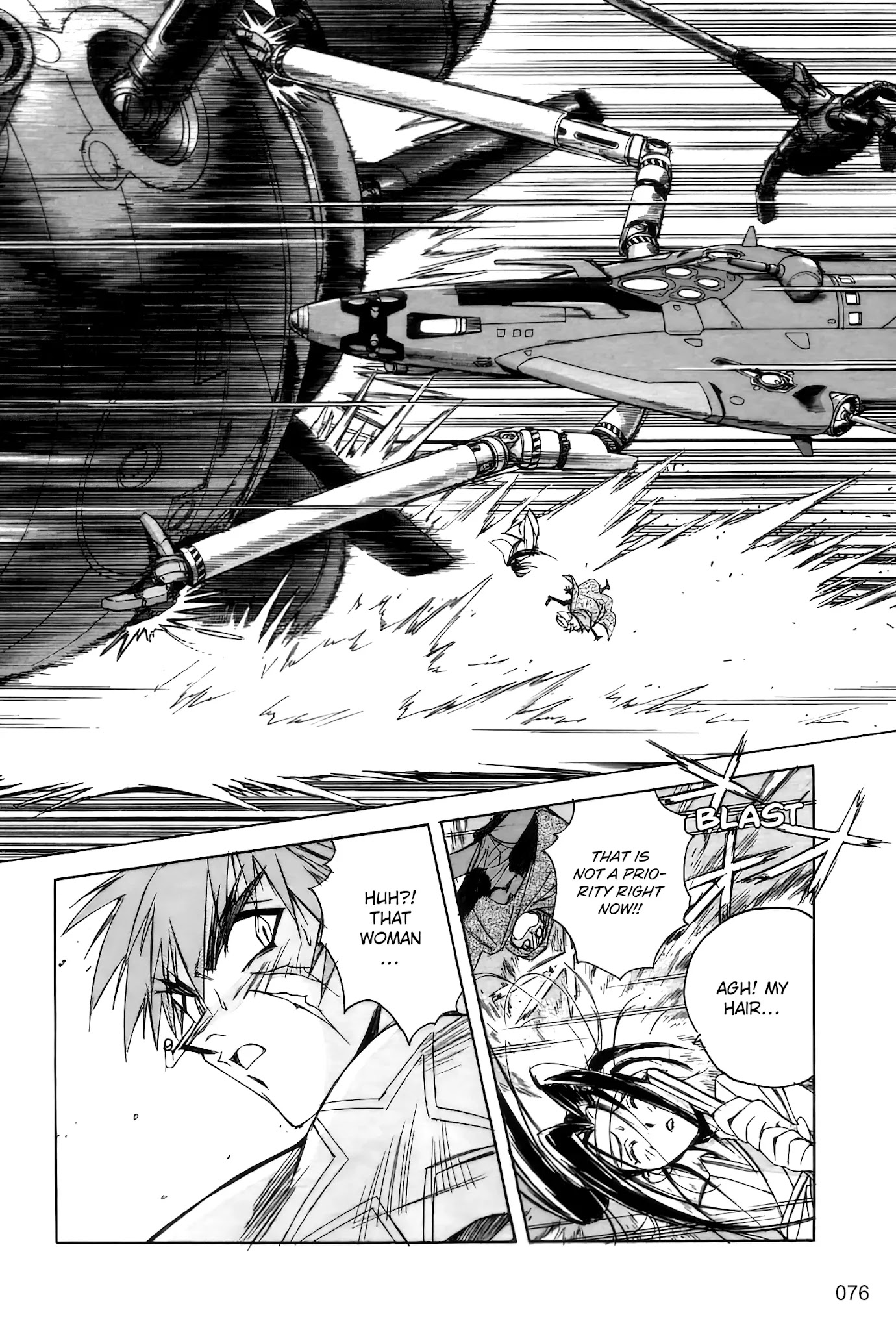 Outlaw Star Chapter 7 page 18 - Chapter 7: Zero-Range Attack