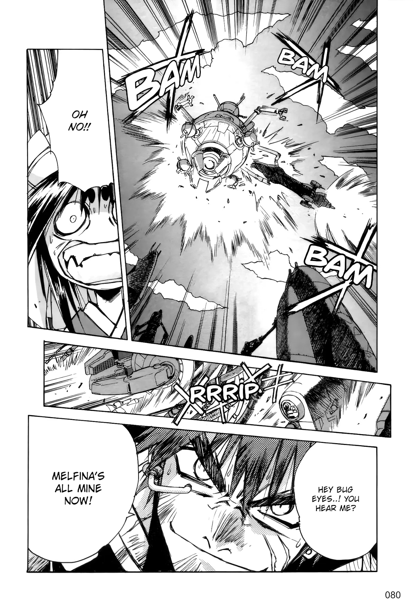Outlaw Star Chapter 7 page 22 - Chapter 7: Zero-Range Attack