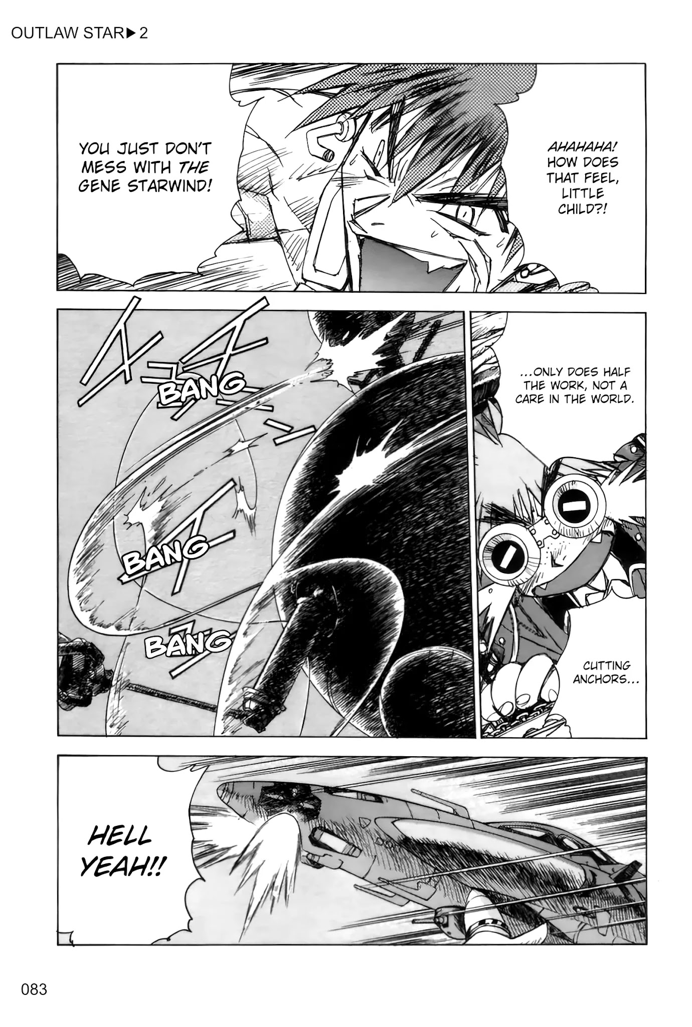 Outlaw Star Chapter 7 page 25 - Chapter 7: Zero-Range Attack