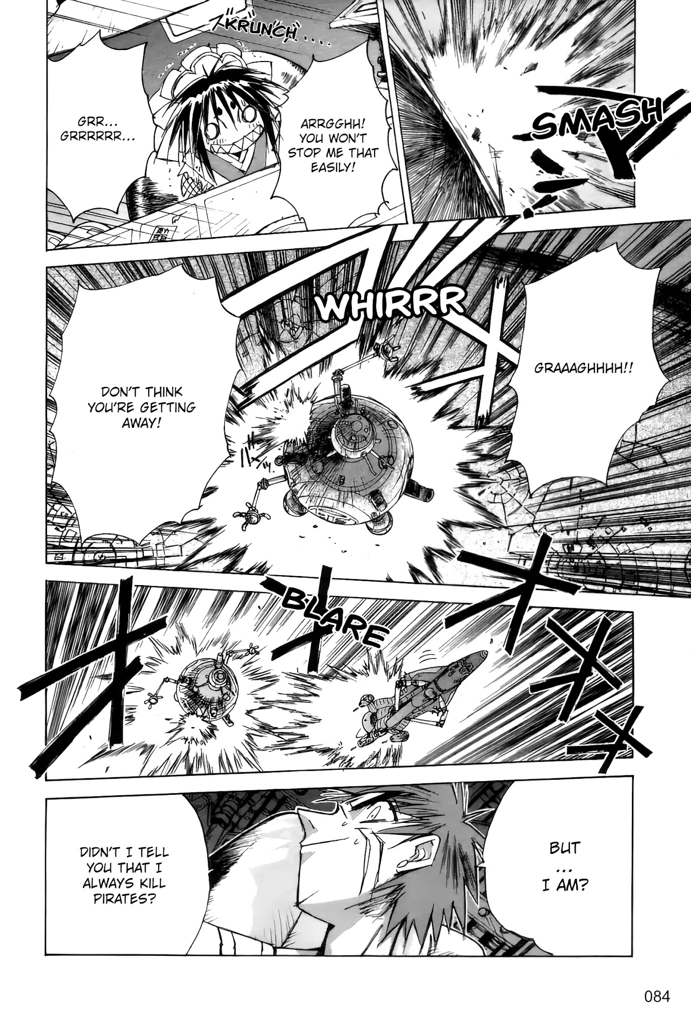 Outlaw Star Chapter 7 page 26 - Chapter 7: Zero-Range Attack