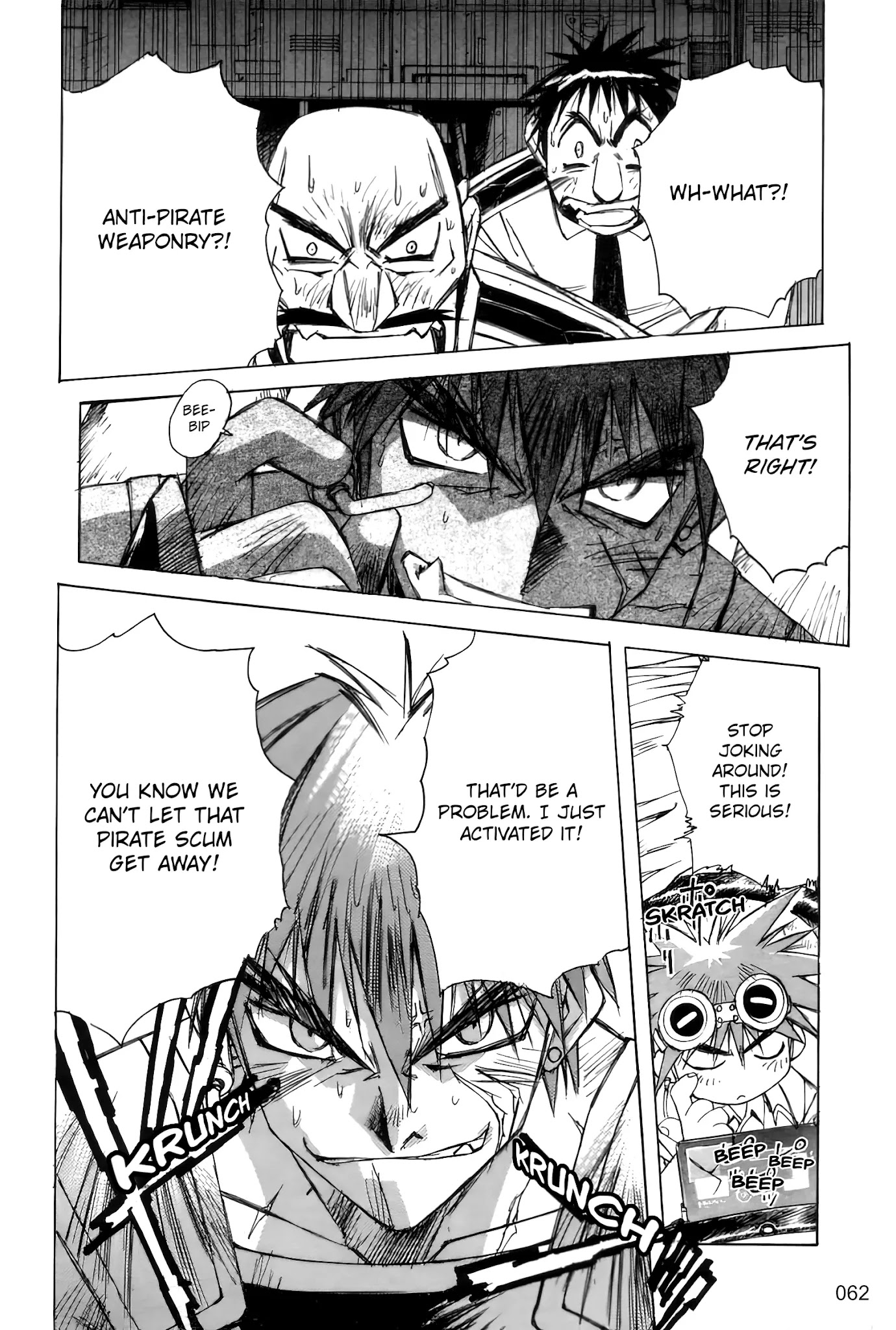 Outlaw Star Chapter 7 page 4 - Chapter 7: Zero-Range Attack