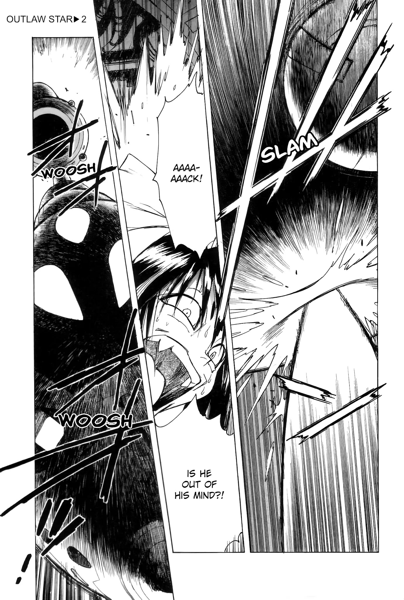 Outlaw Star Chapter 7 page 7 - Chapter 7: Zero-Range Attack