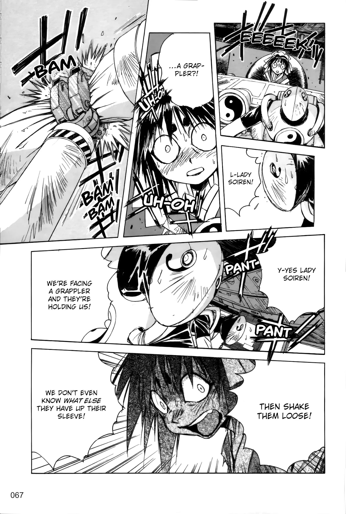 Outlaw Star Chapter 7 page 9 - Chapter 7: Zero-Range Attack