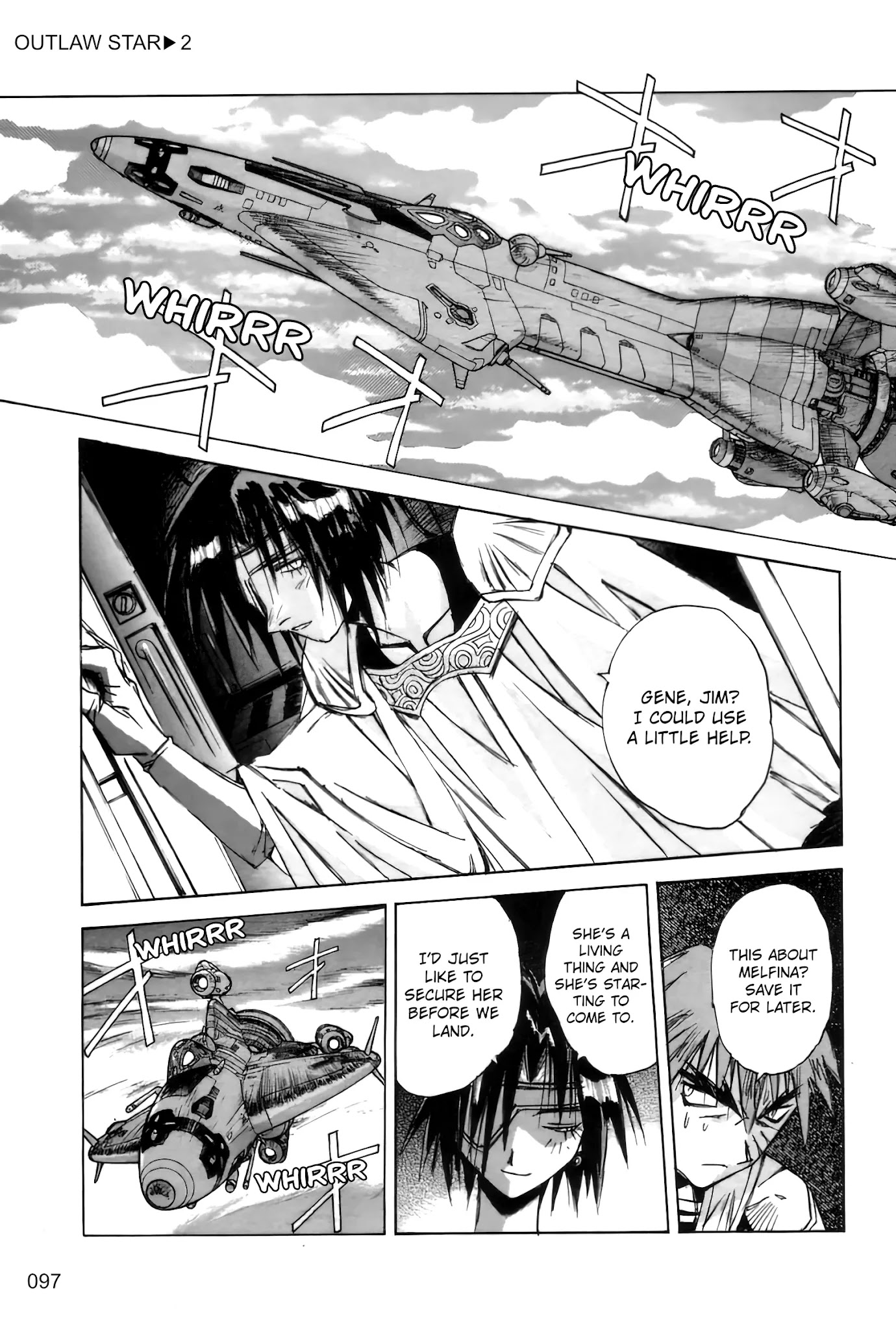 Outlaw Star Chapter 8 page 11 - Chapter 8: The Promise