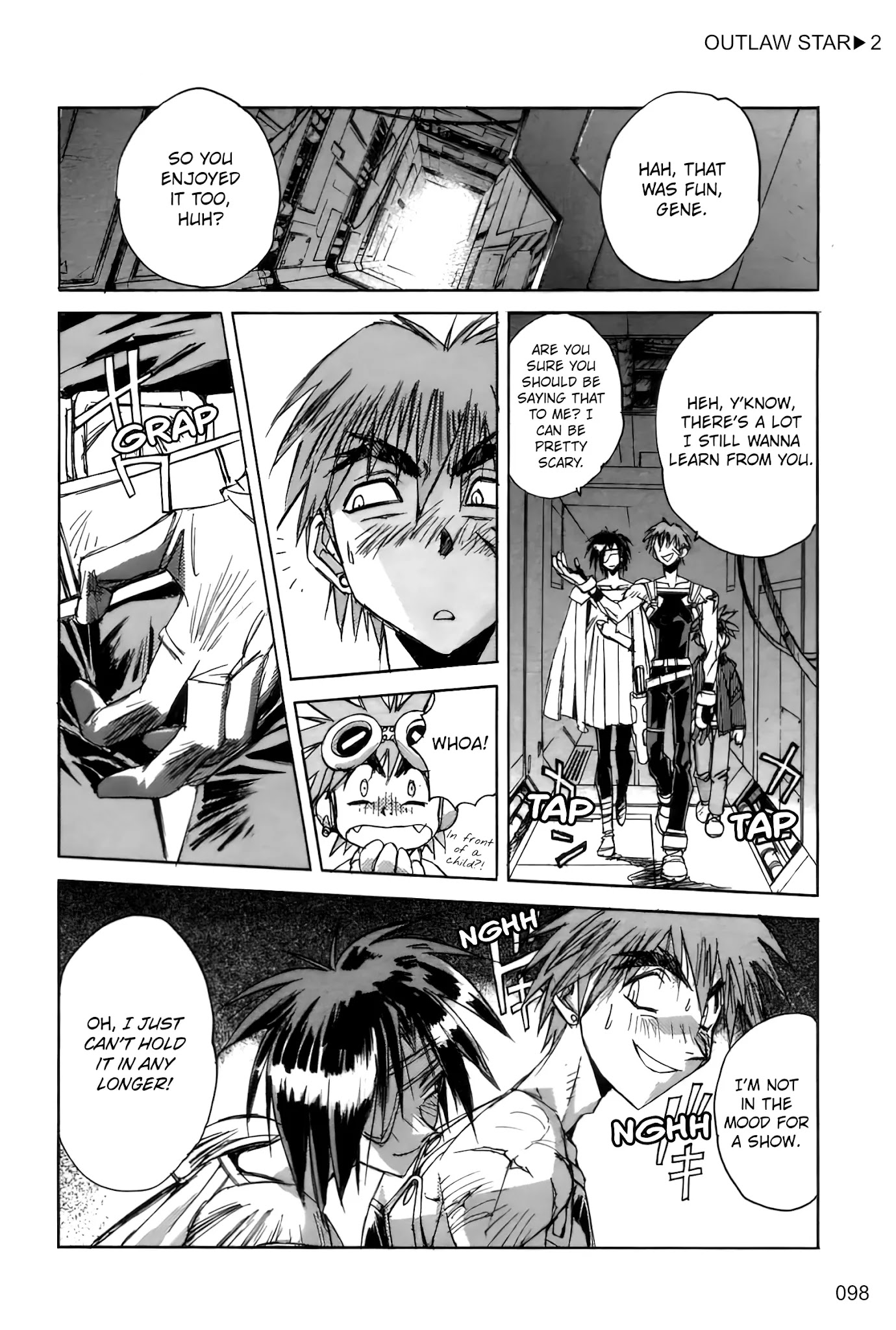 Outlaw Star Chapter 8 page 12 - Chapter 8: The Promise