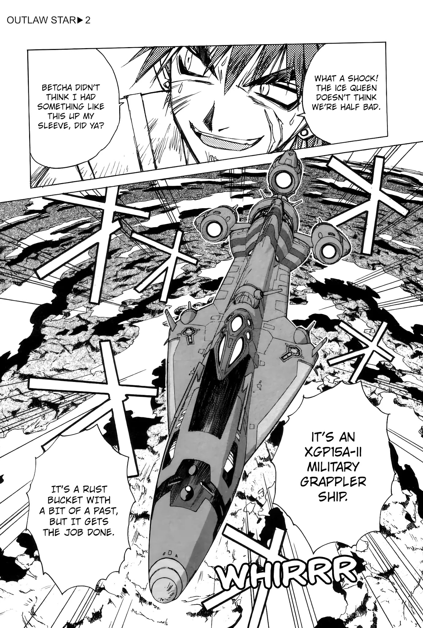 Outlaw Star Chapter 8 page 5 - Chapter 8: The Promise