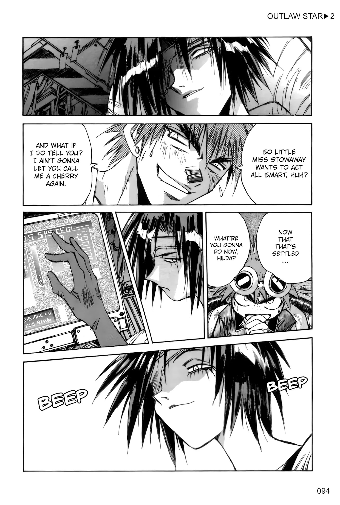 Outlaw Star Chapter 8 page 8 - Chapter 8: The Promise