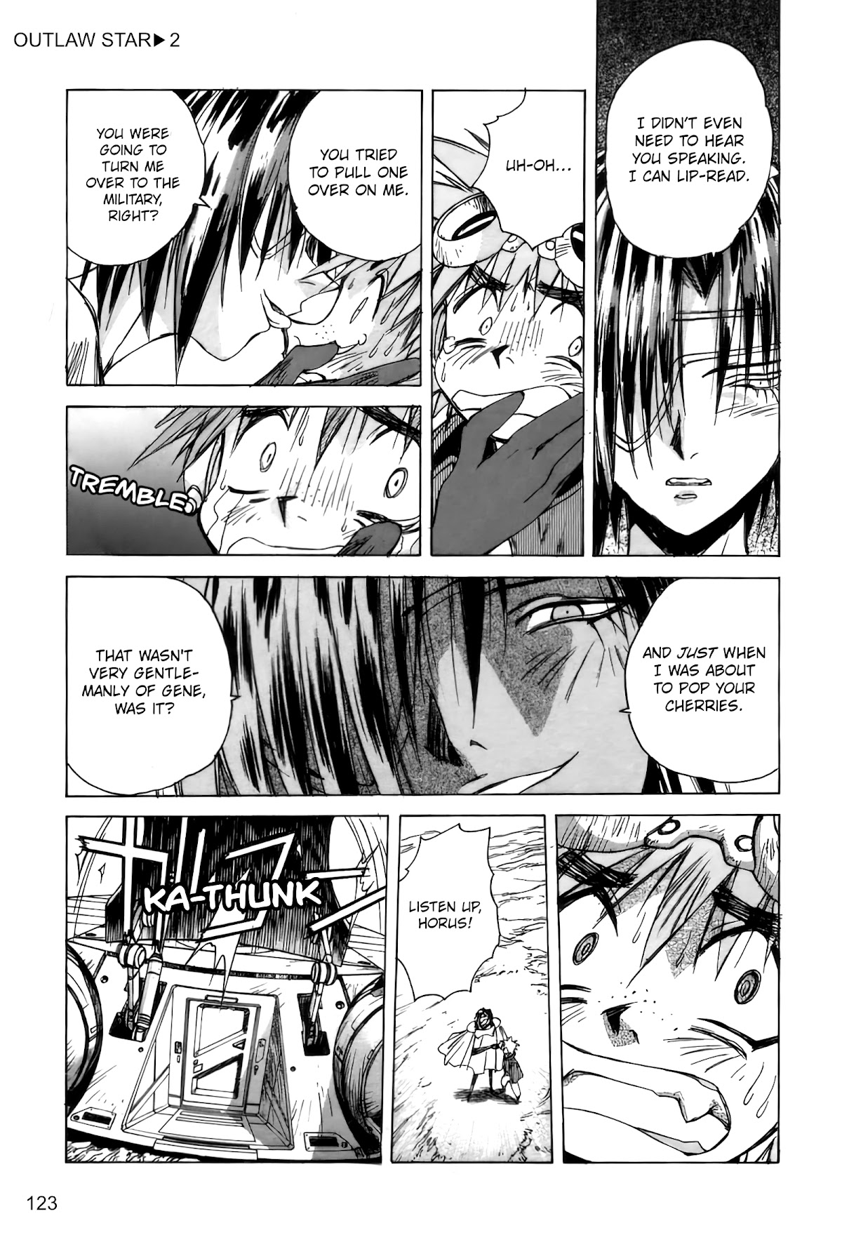 Outlaw Star Chapter 9 page 12 - Chapter 9: Let's Do It
