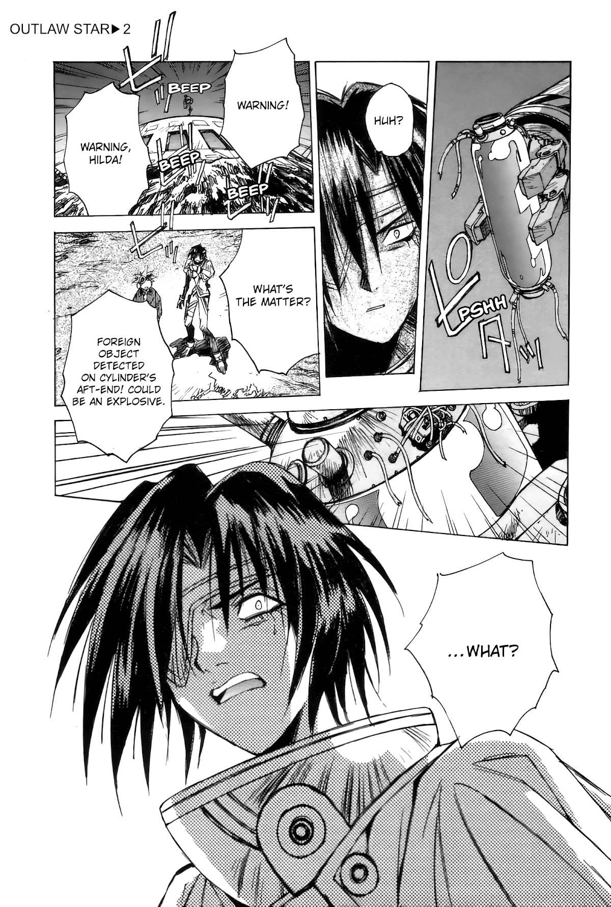 Outlaw Star Chapter 9 page 18 - Chapter 9: Let's Do It