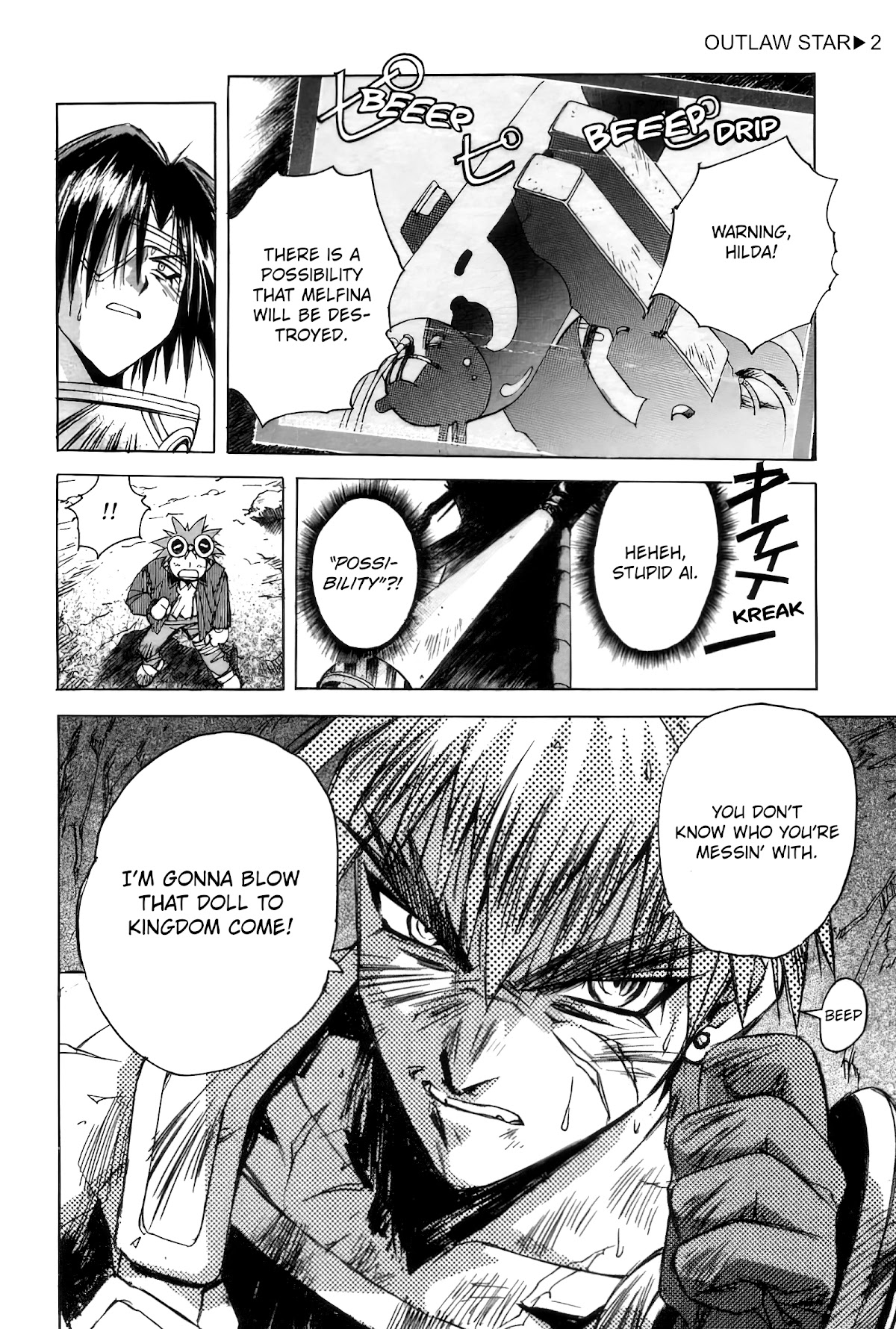 Outlaw Star Chapter 9 page 19 - Chapter 9: Let's Do It