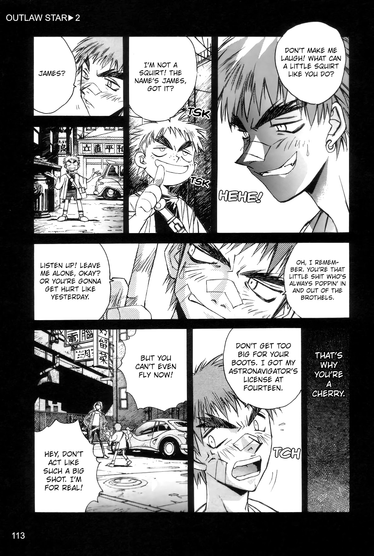 Outlaw Star Chapter 9 page 3 - Chapter 9: Let's Do It
