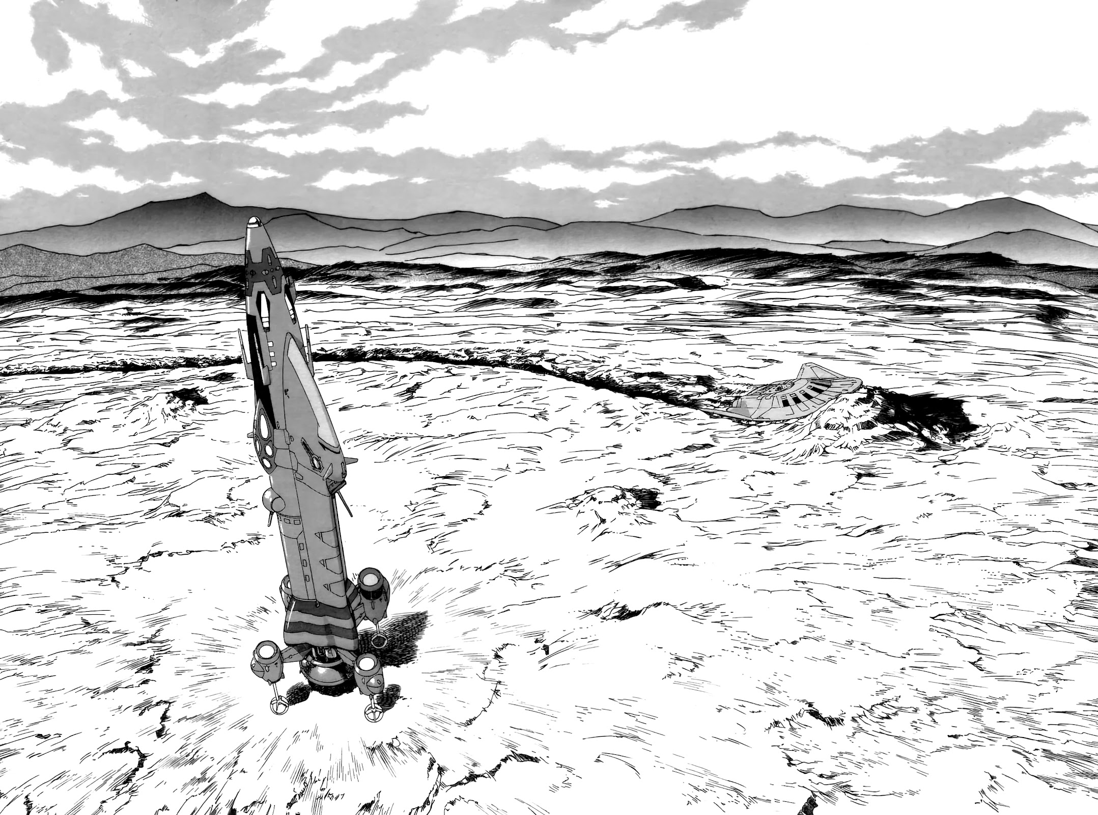 Outlaw Star Chapter 9 page 8 - Chapter 9: Let's Do It