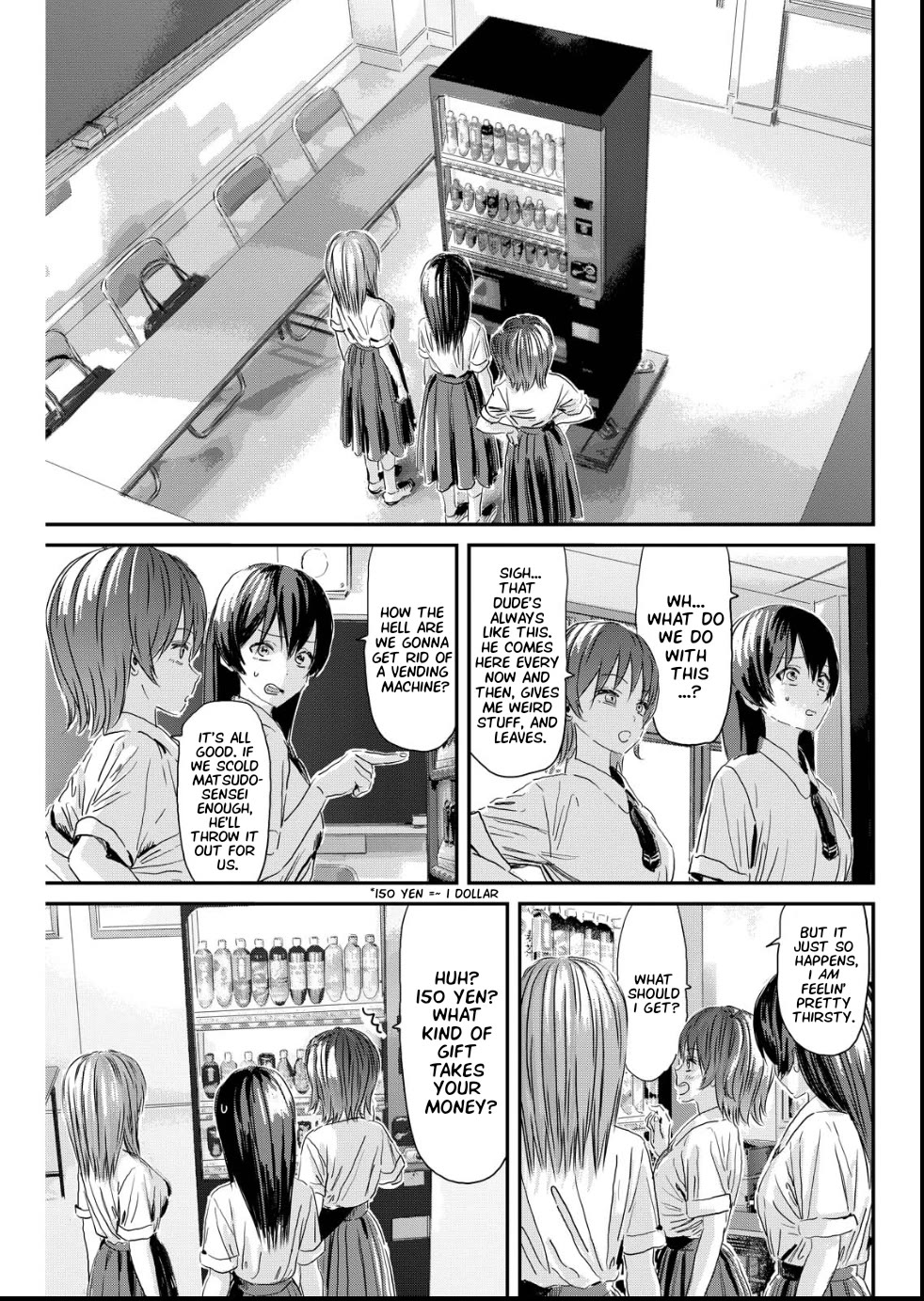 Outsider Paradise Chapter 11 page 3 - Chapter 11: If You Drink It, I'll Give You 150 Yen