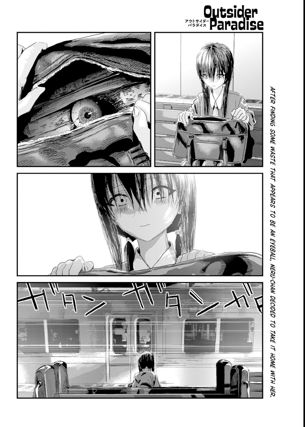 Outsider Paradise Chapter 6 page 35 - Chapter 6: Meet Me in the 8th Train Car