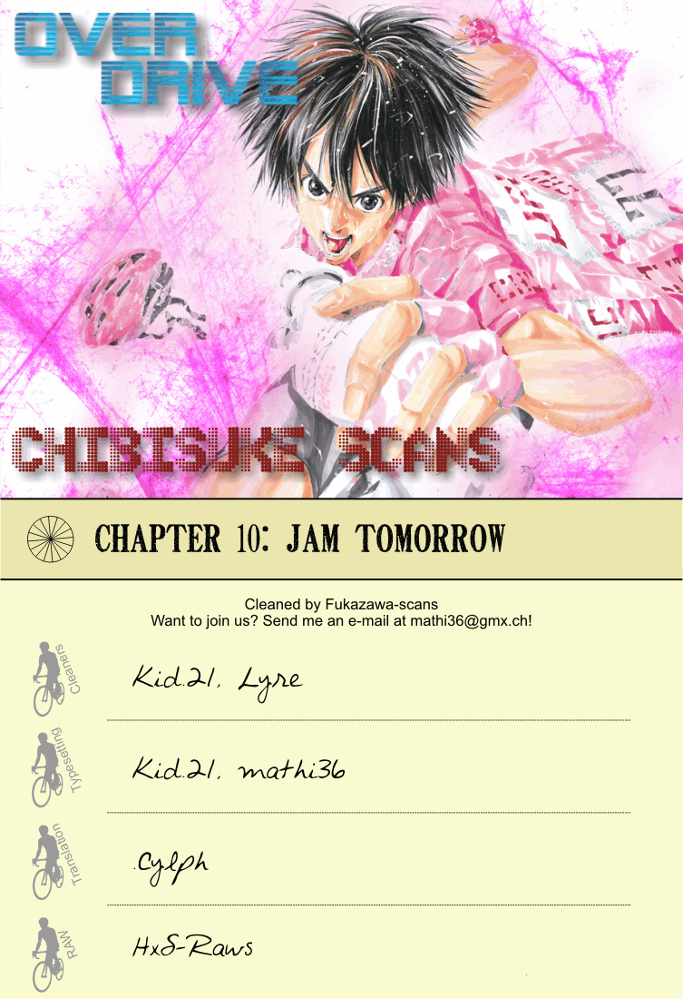 Over Drive Chapter 10 page 1 - Chapter 10 : 10rpm - Jam tomorrow.