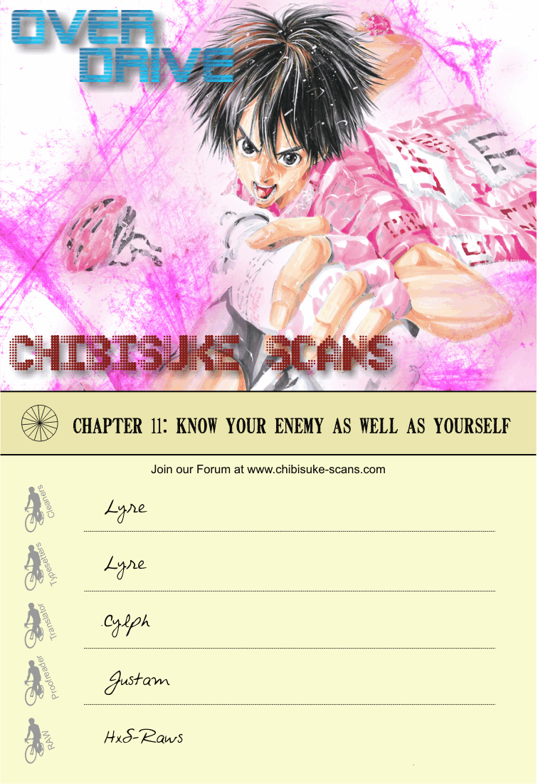 Over Drive Chapter 11 page 1 - Chapter 11 : 11rpm - Know your enemy as well as yourself.