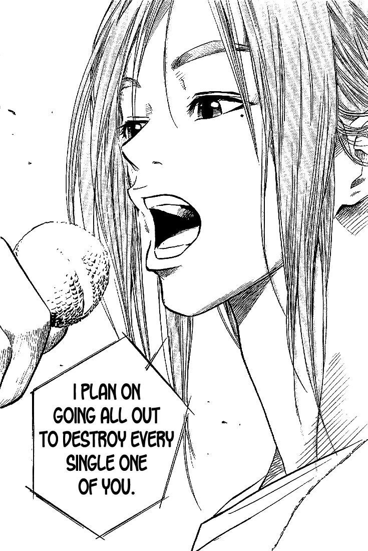 Over Drive Chapter 15 page 23 - Chapter 15 : 15rpm - Once a chicken, always a chicken.