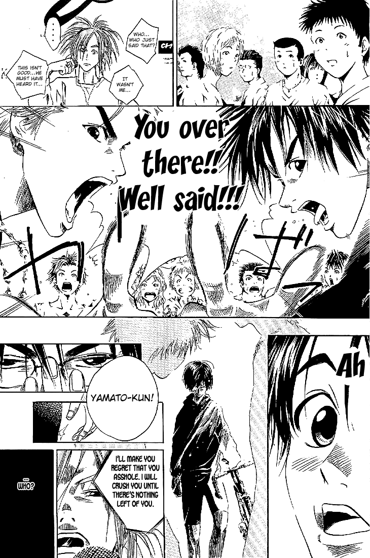 Over Drive Chapter 15 page 25 - Chapter 15 : 15rpm - Once a chicken, always a chicken.